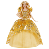 2020 Holiday Barbie Doll, Blonde Long Hair