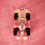 Hot Wheels Mario Kart Pink Gold Peach Collectible Vehicle