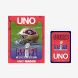 UNO LVIII Super Bowl Card Game San Francisco 49ers