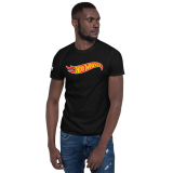 Hot Wheels Core Logo Short-Sleeve Black Unisex T-Shirt