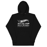 Hot Wheels® Red Line Club® 20th Anniversary Silhouette Logo Black Hoodie