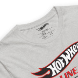 Hot Wheels® Red Line Club® 20th Anniversary Silhouette Logo – Heather Grey Shirt