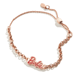Alex and Ani Barbie Name Plate Pull Chain Bracelet