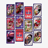 UNO LVIII Super Bowl Card Game San Francisco 49ers
