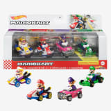 Hot Wheels Mario Kart Vehicles 4-Pack