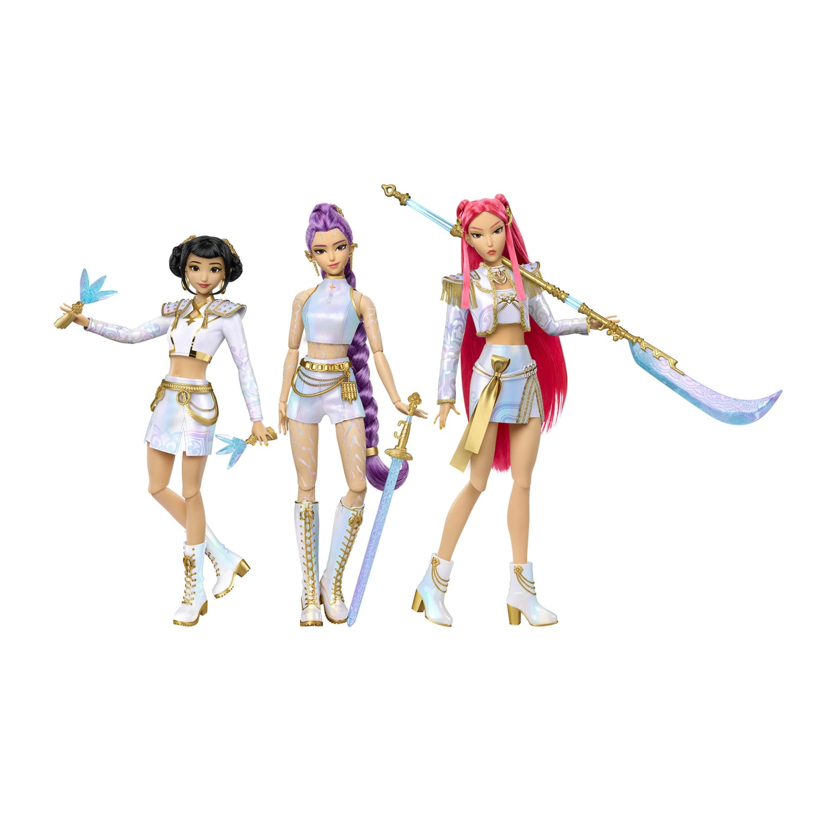 KPop Demon Hunters Rumi Mira Zoey Mattel HUNTR X 3-Pack
