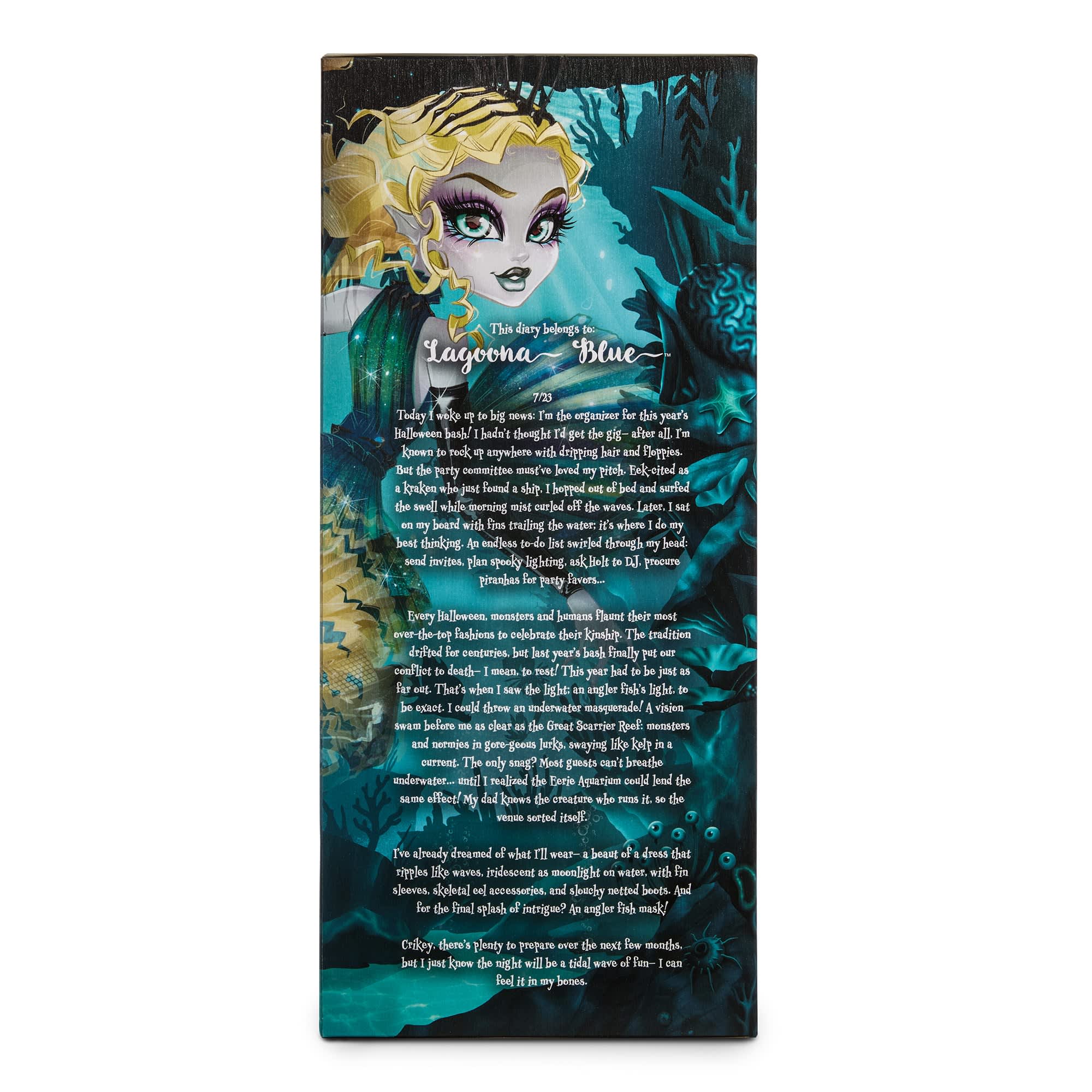 Monster High Skullector Ghouls Rule Lagoona Blue Doll