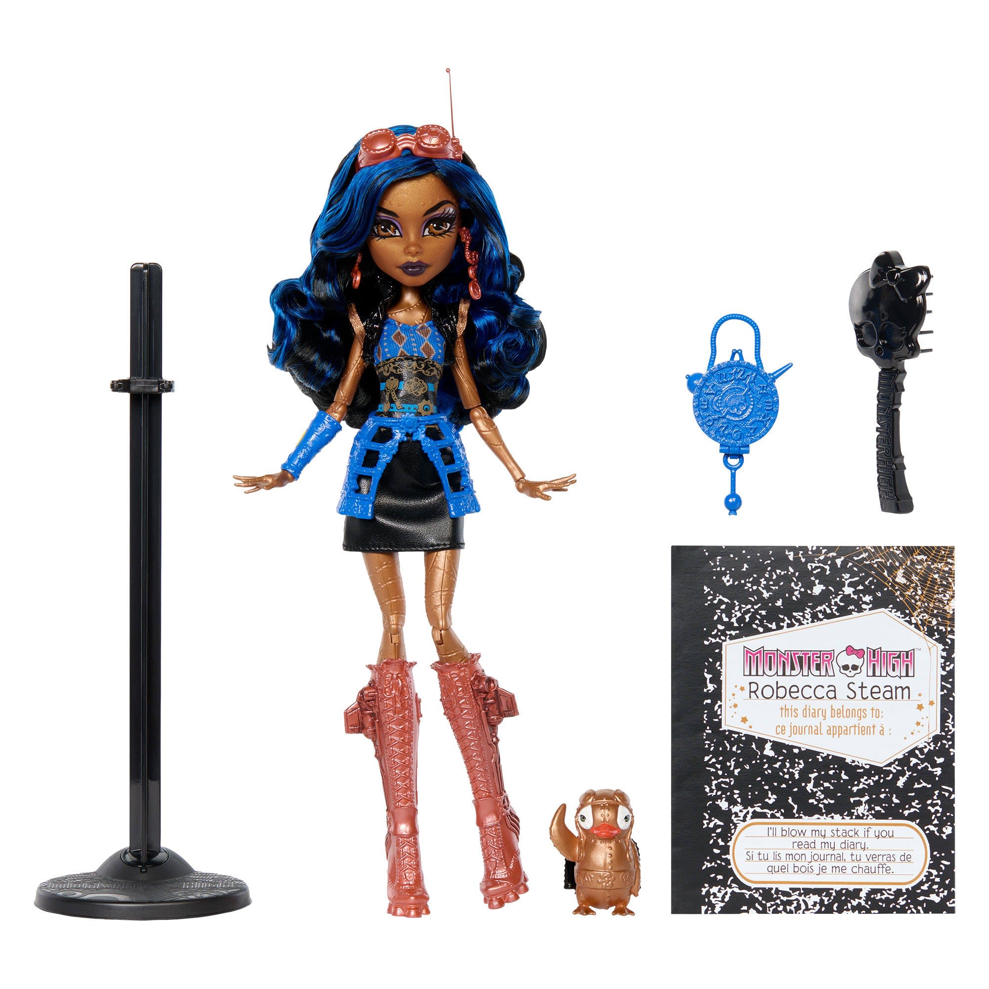 Monster High Boo-riginal Creeproduction Robecca Steam Doll
