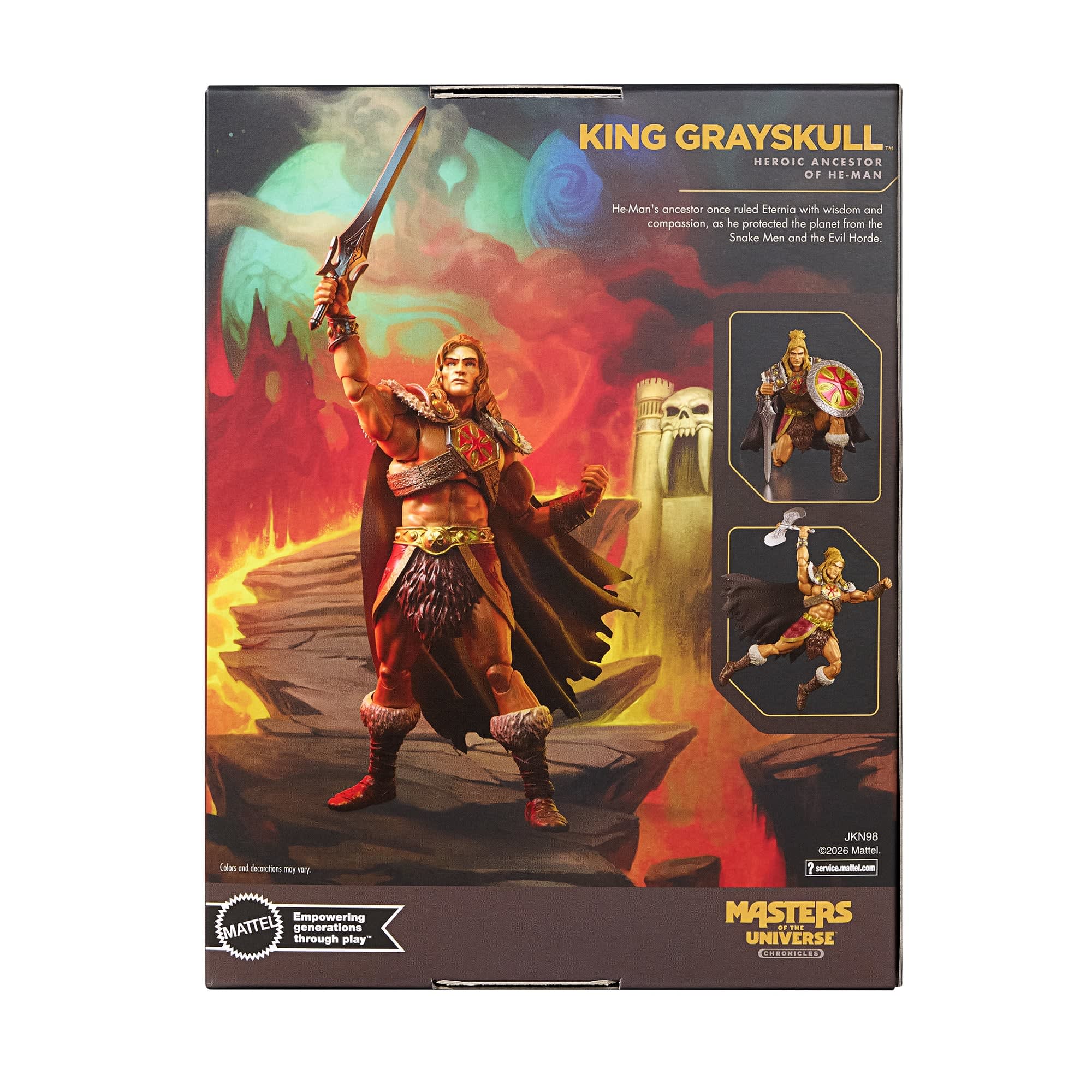 Masters of the Universe Chronicles König Grayskull Figur