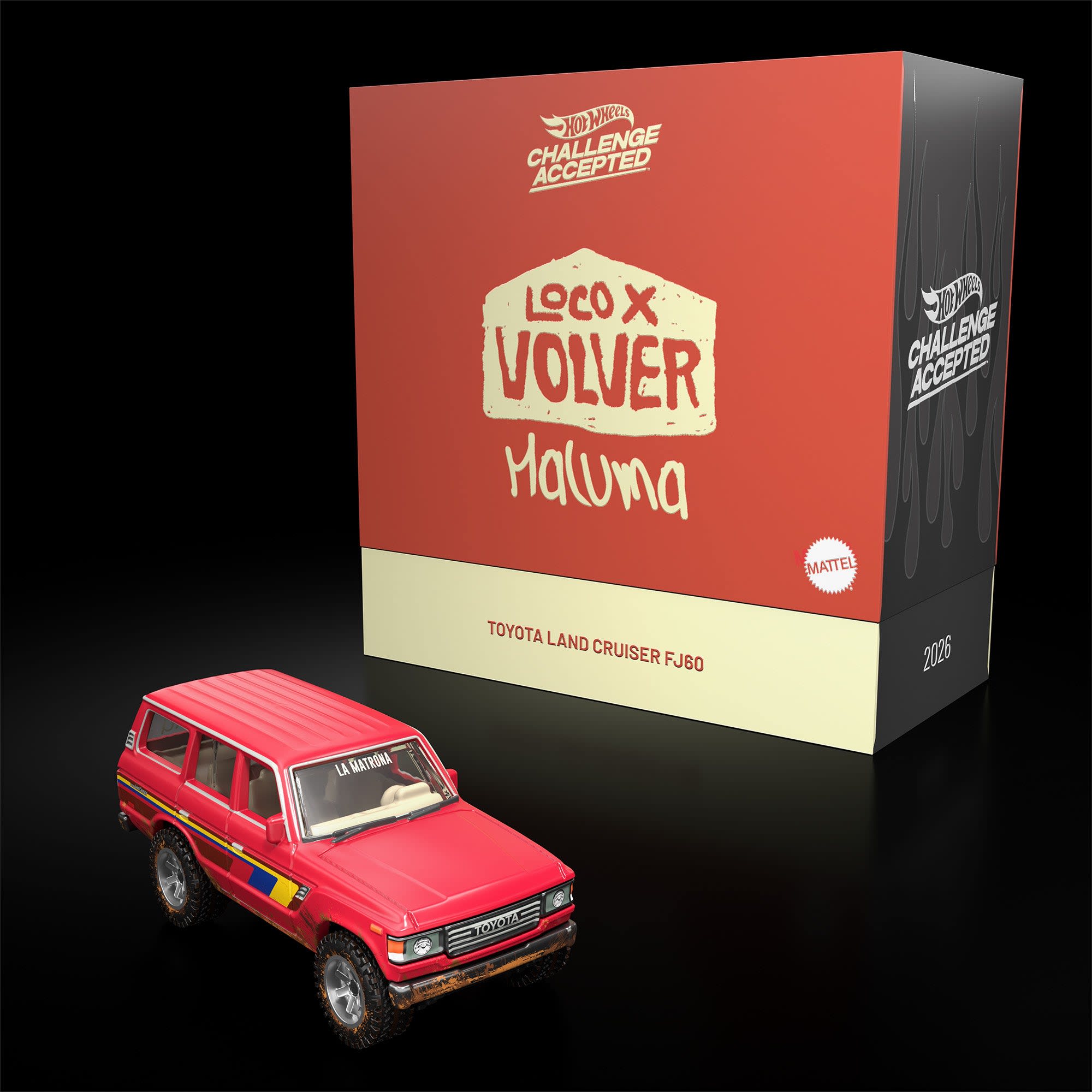 Hot Wheels x Maluma x Toyota Land Cruiser FJ60