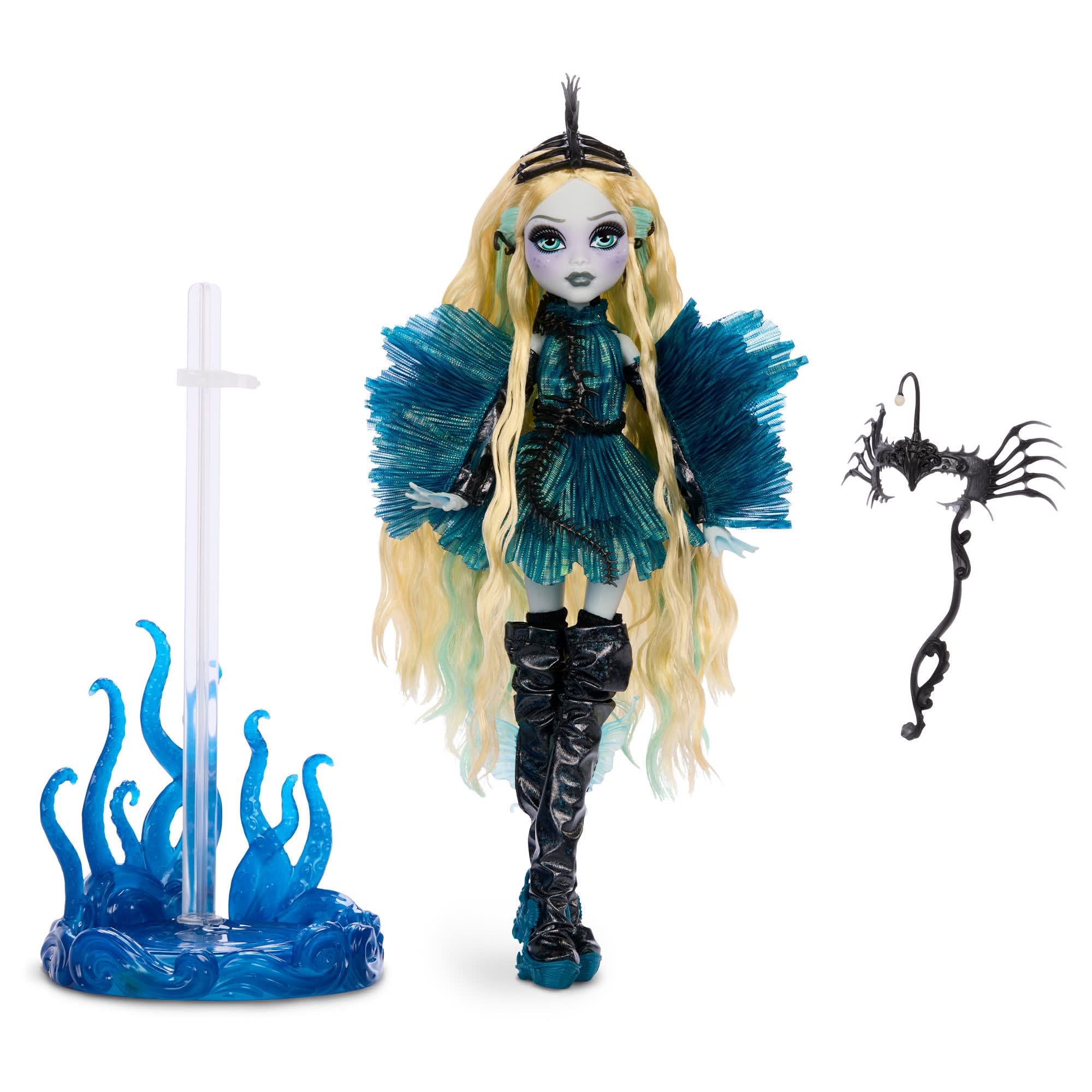 Monster High Skullector Ghouls Rule Lagoona Blue Doll