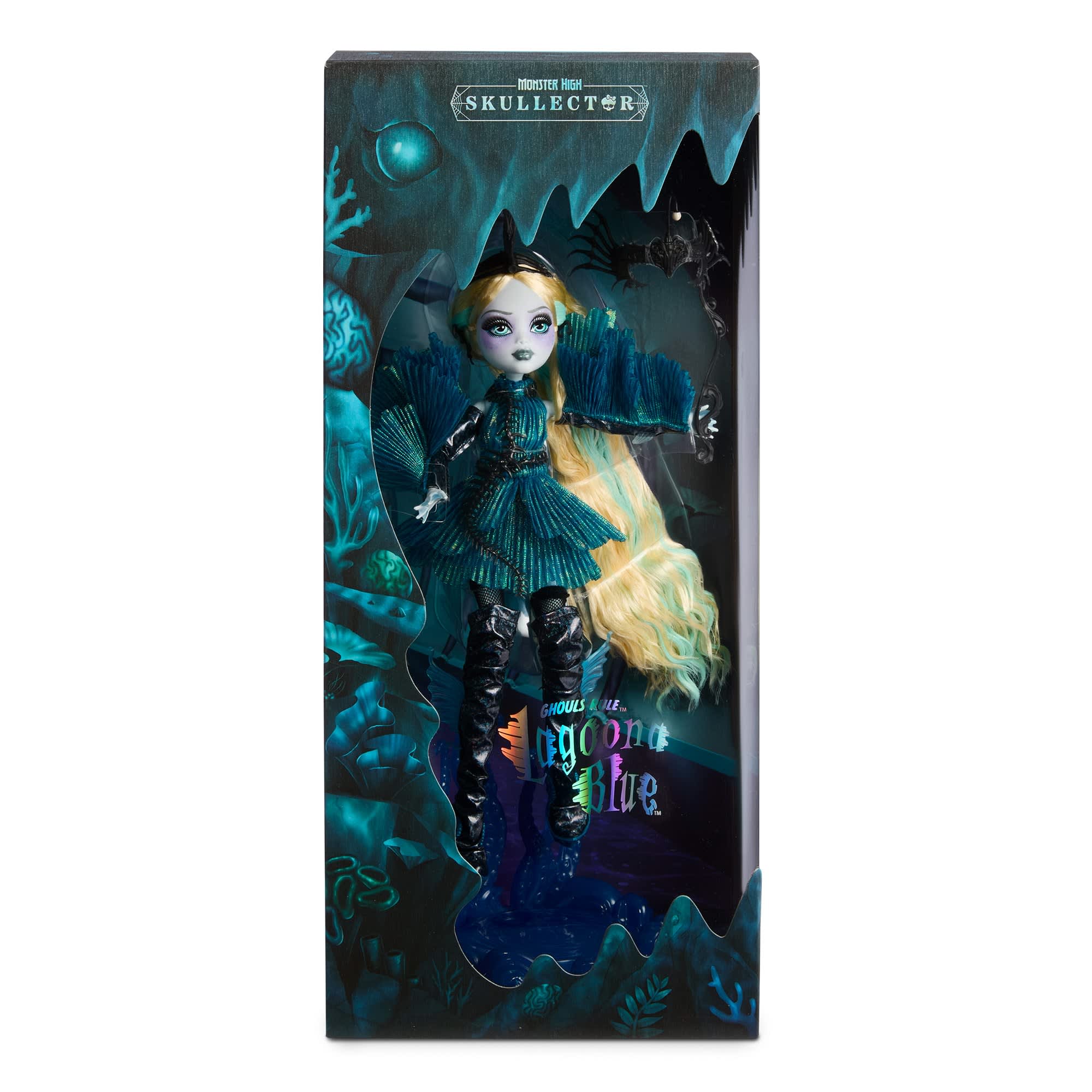 Monster High Skullector Ghouls Rule Lagoona Blue Doll