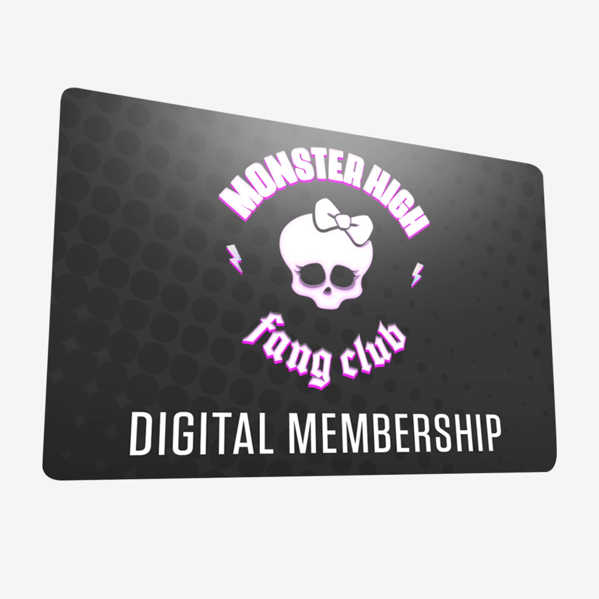 Monster High Fang Club 1-Year Digital Membership