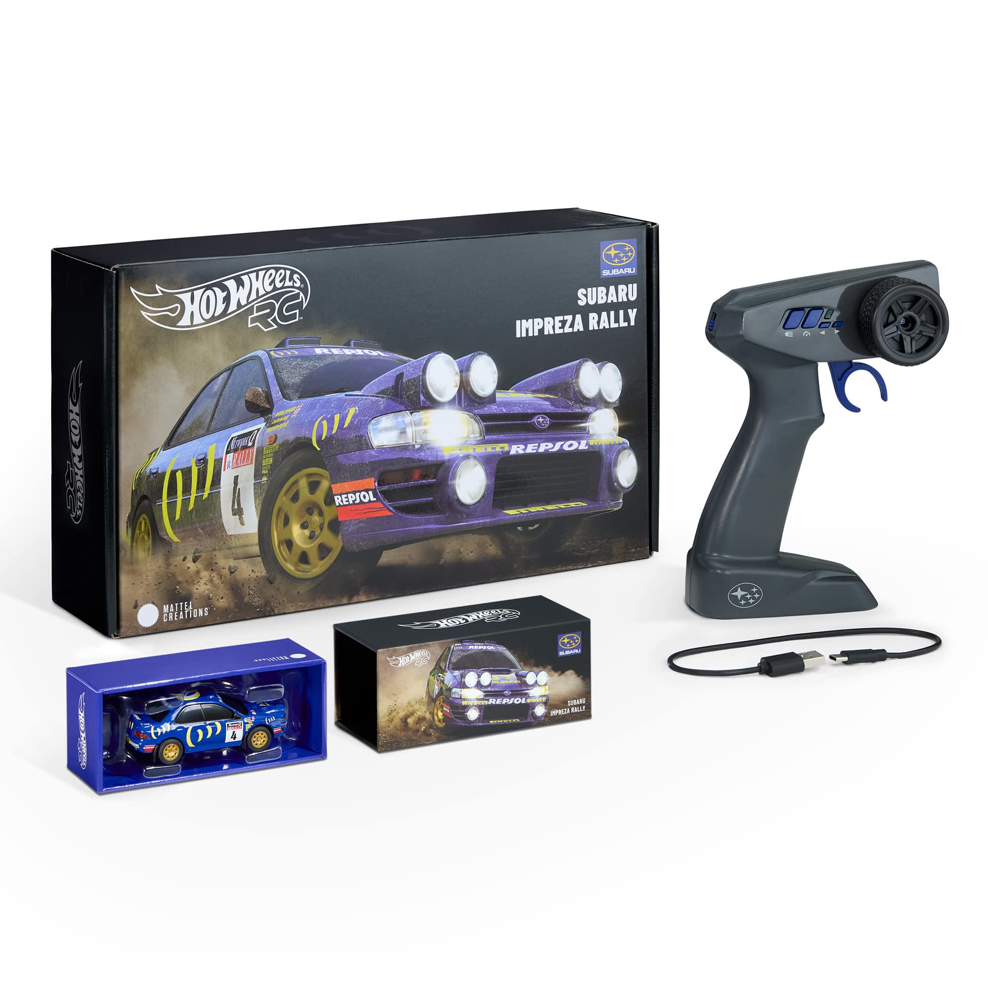 Hot Wheels R/C 1:64 Subaru Impreza Rally