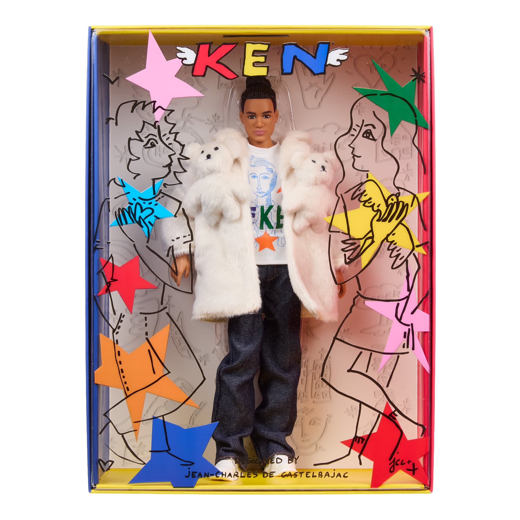 Ken x Jean-Charles de Castelbajac Doll