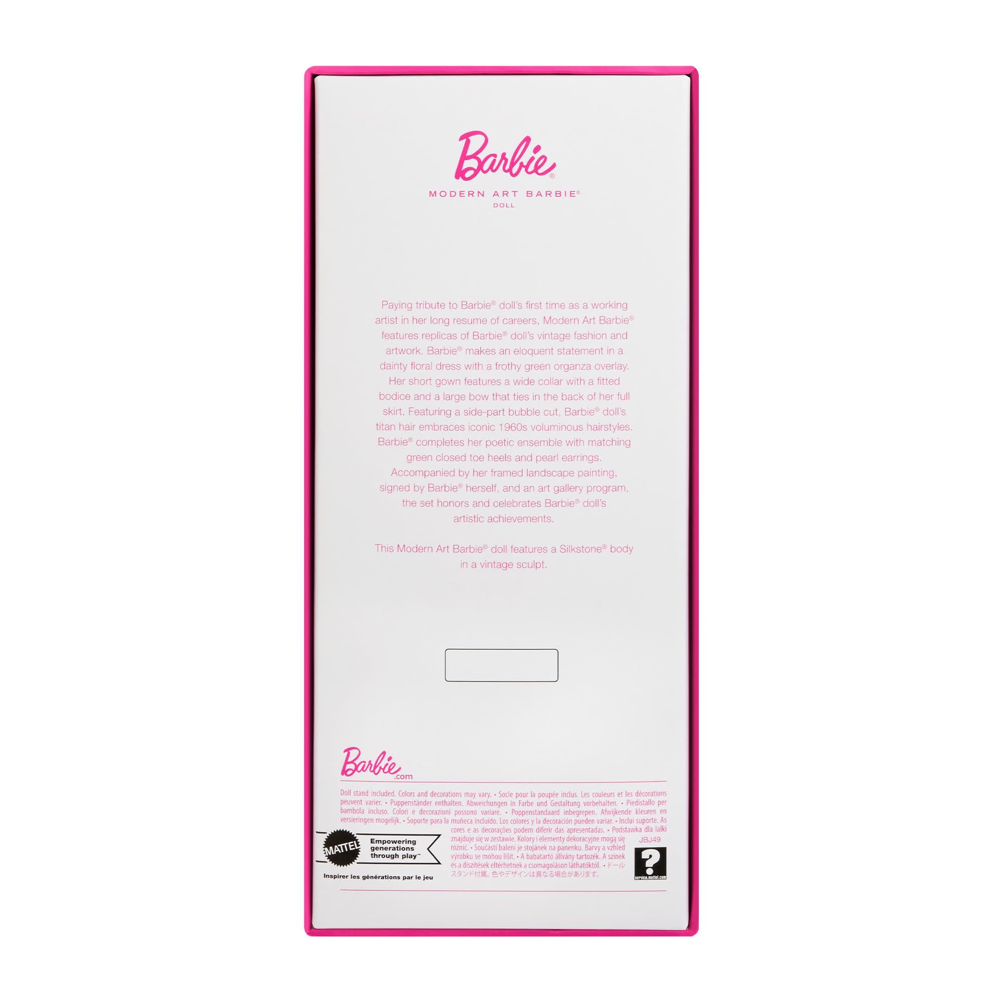 Modern Art Barbie Silkstone Puppe