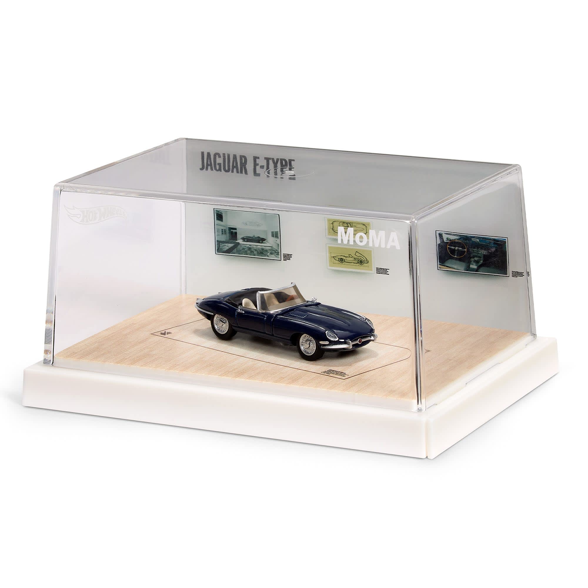 Hot Wheels x MoMA Jaguar E-Type Roadster