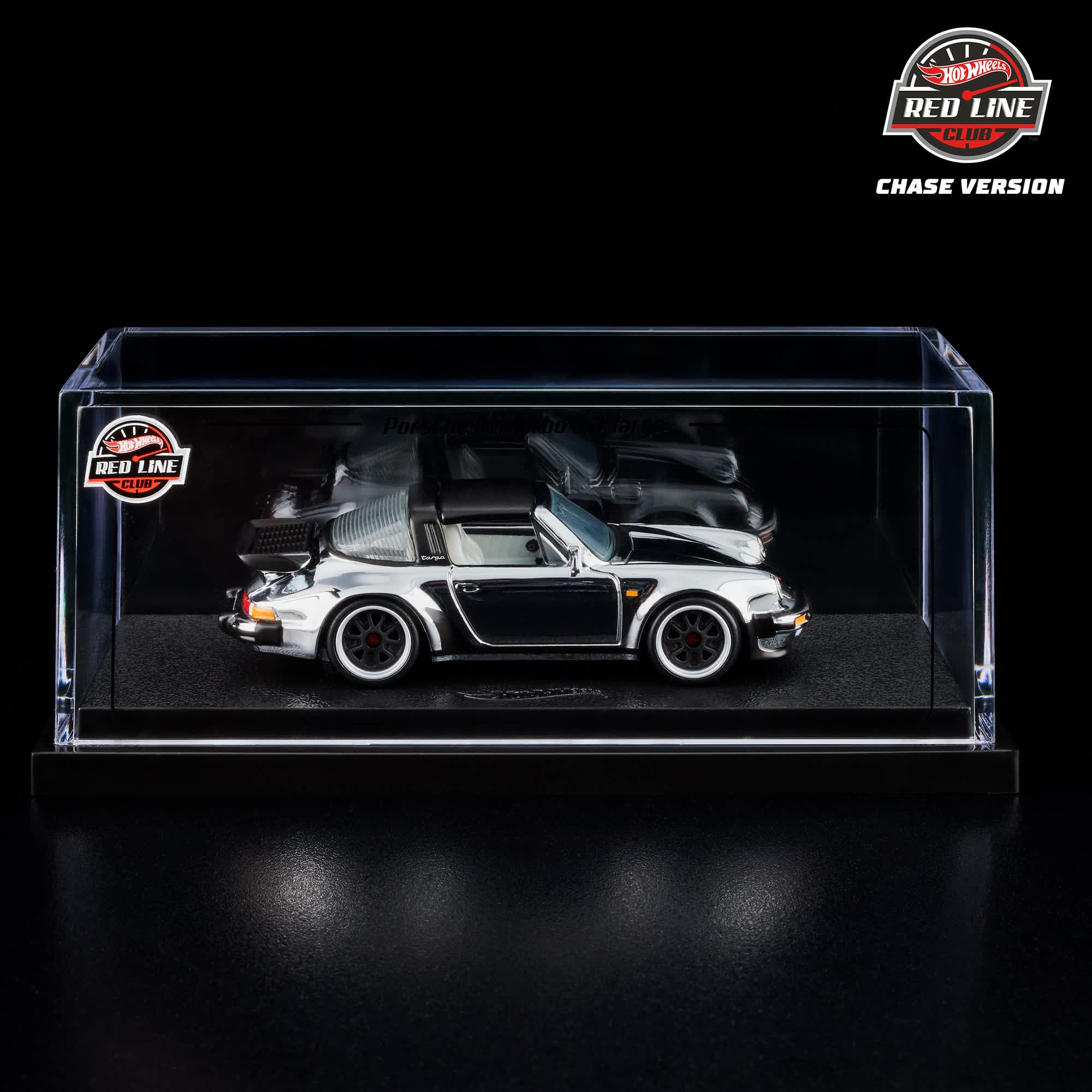 Hot Wheels RLC exklusiver Porsche 911 Targa Turbo von 1988 mit CHASE-Version