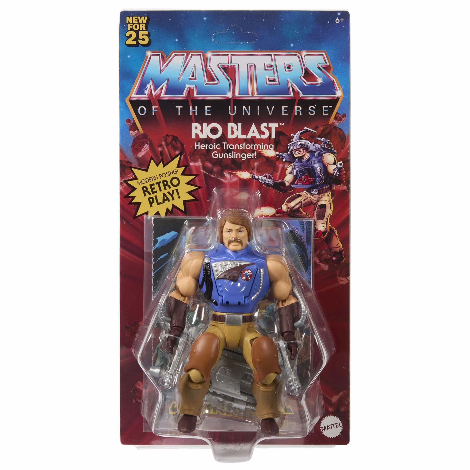 Masters of the Universe Origins Rio Blast Actionfigur