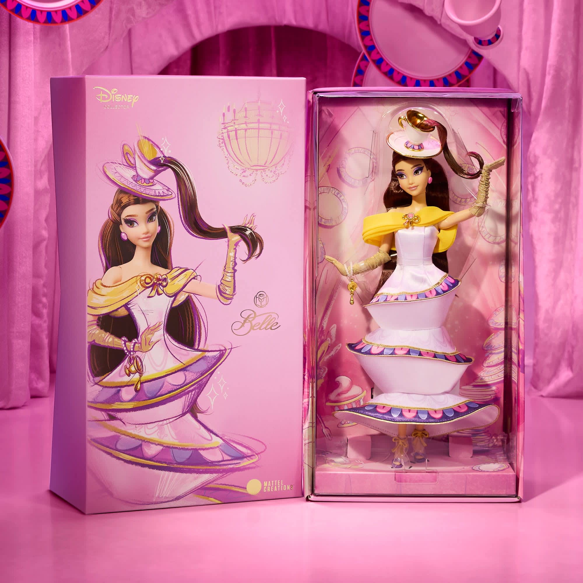 Disney Once Upon a Whimsy Kollektion Belle Puppe