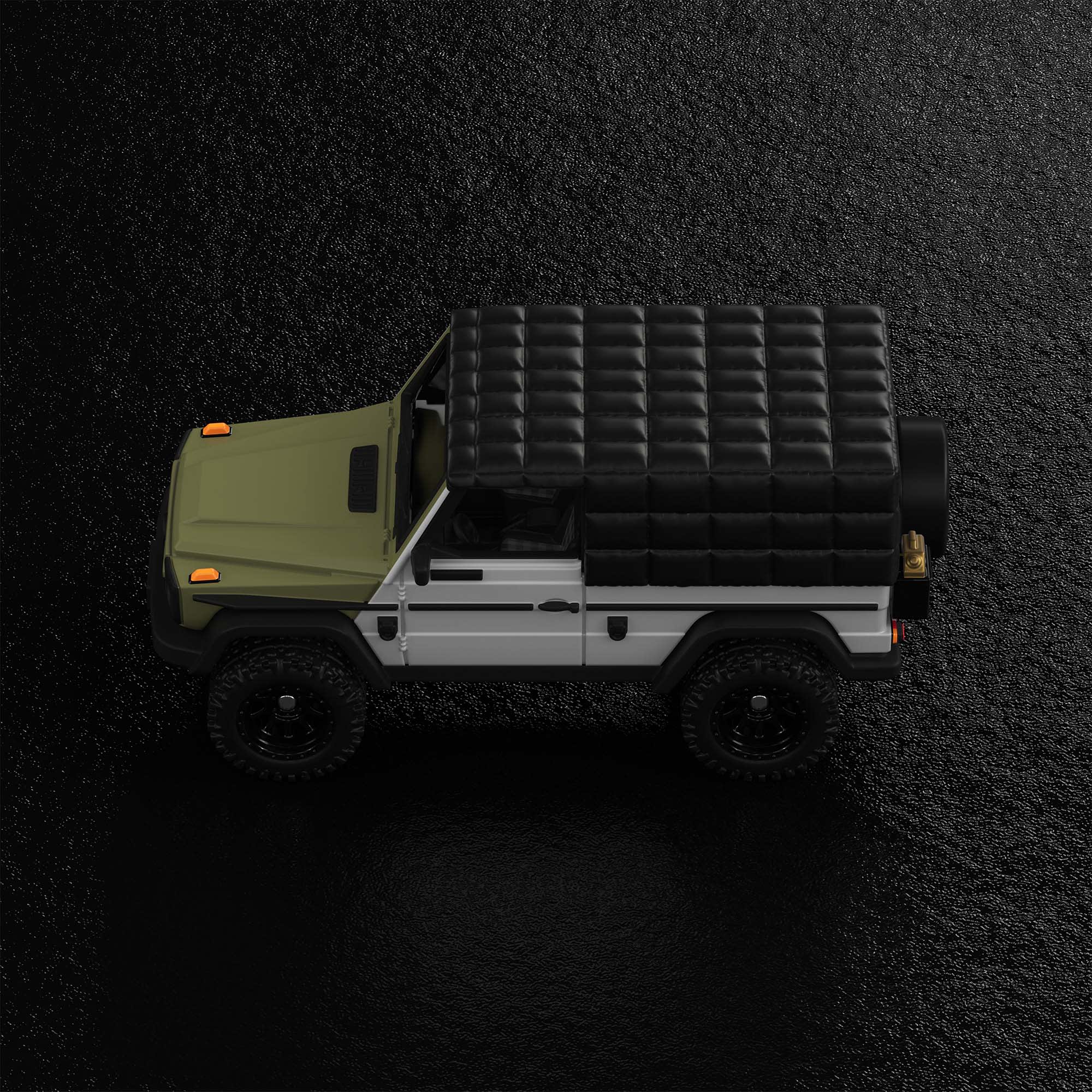 Hot Wheels x Mercedes-Benz Projekt G-Klasse Past II Future, designed von nigo