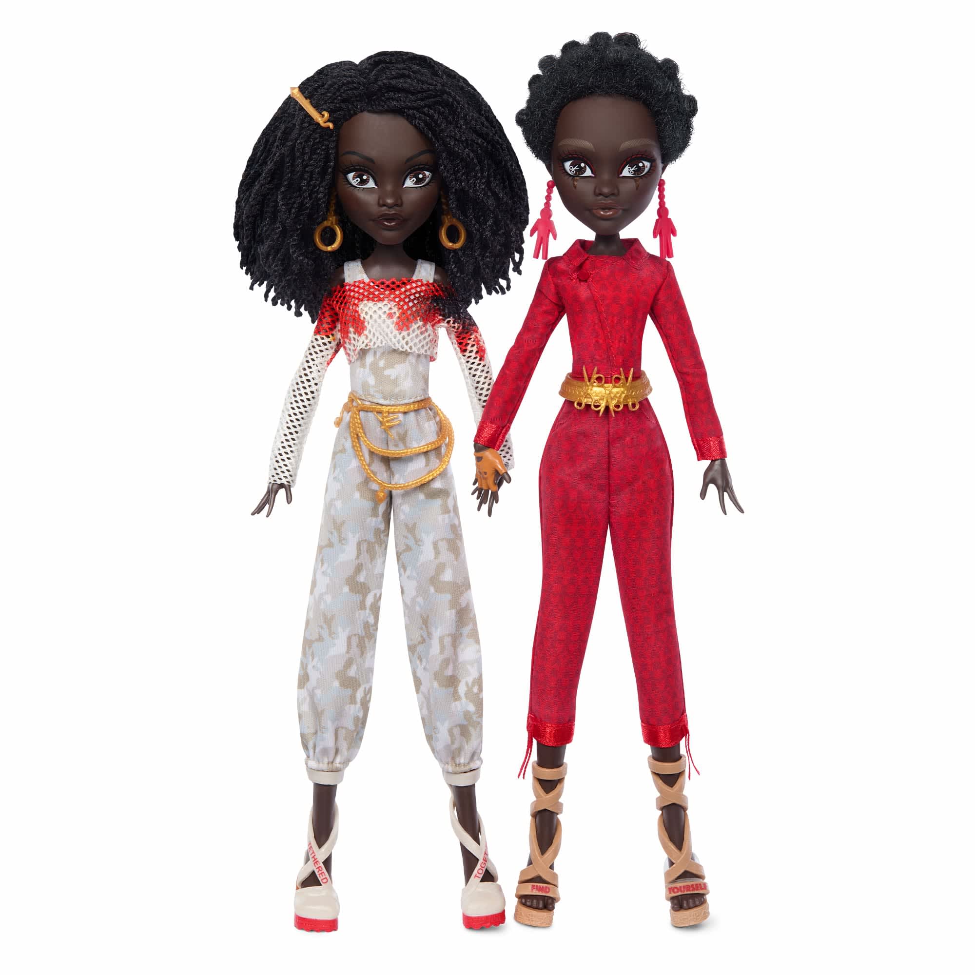 Monster High Skullector Us-Puppen – Adelaide und Red 2er-Pack