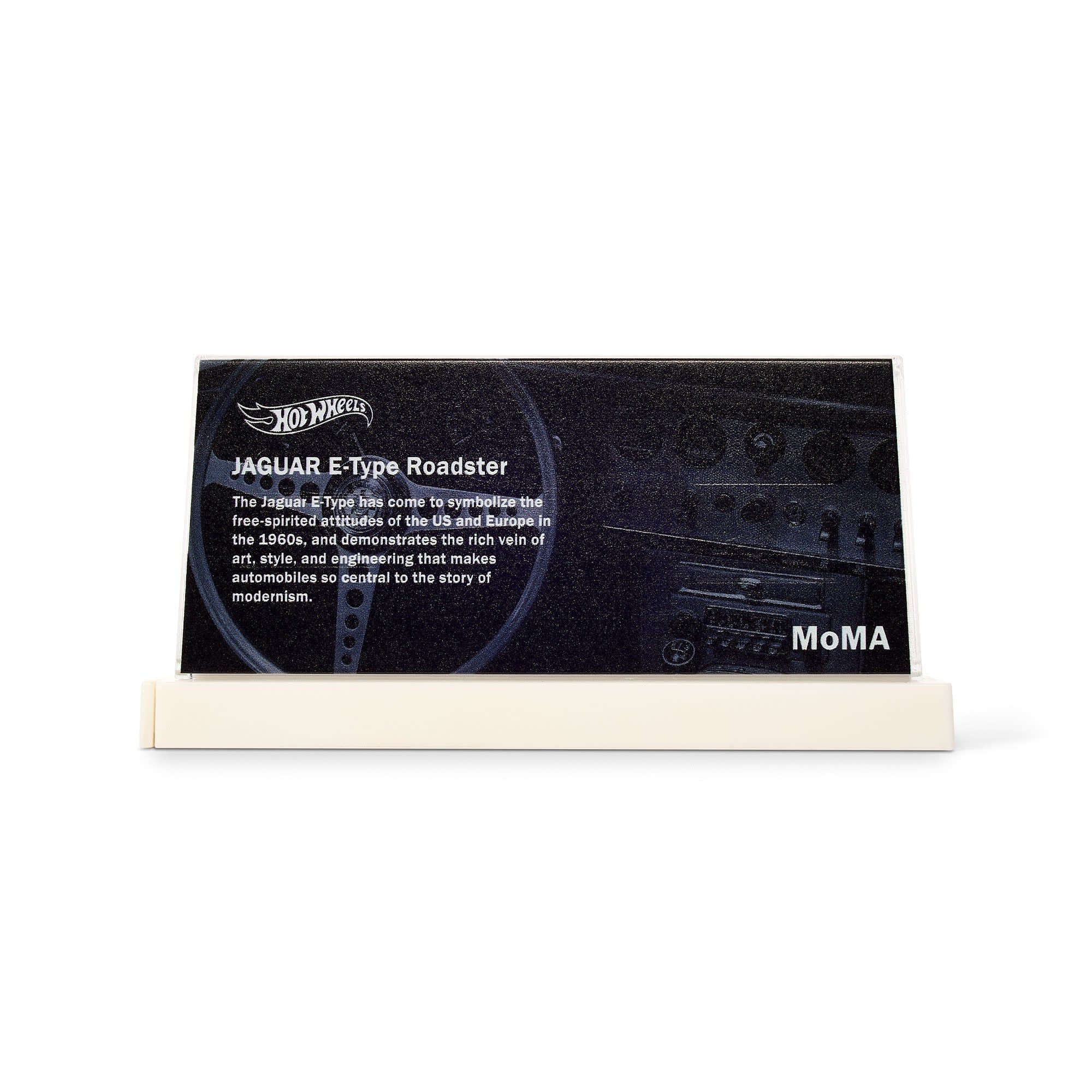 Hot Wheels x MoMA Jaguar E-Type Roadster