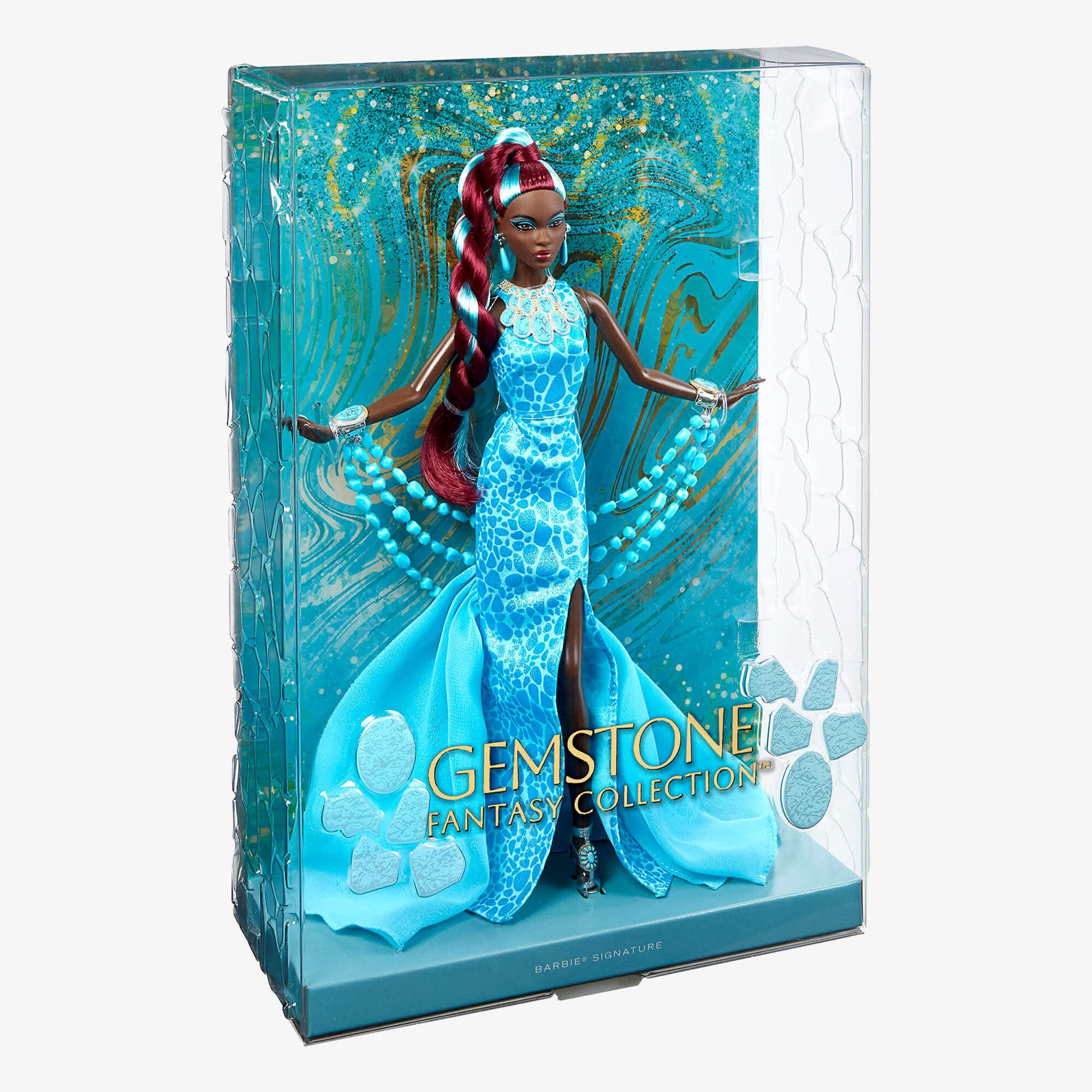 Barbie Fantasy Collection Turquoise Doll