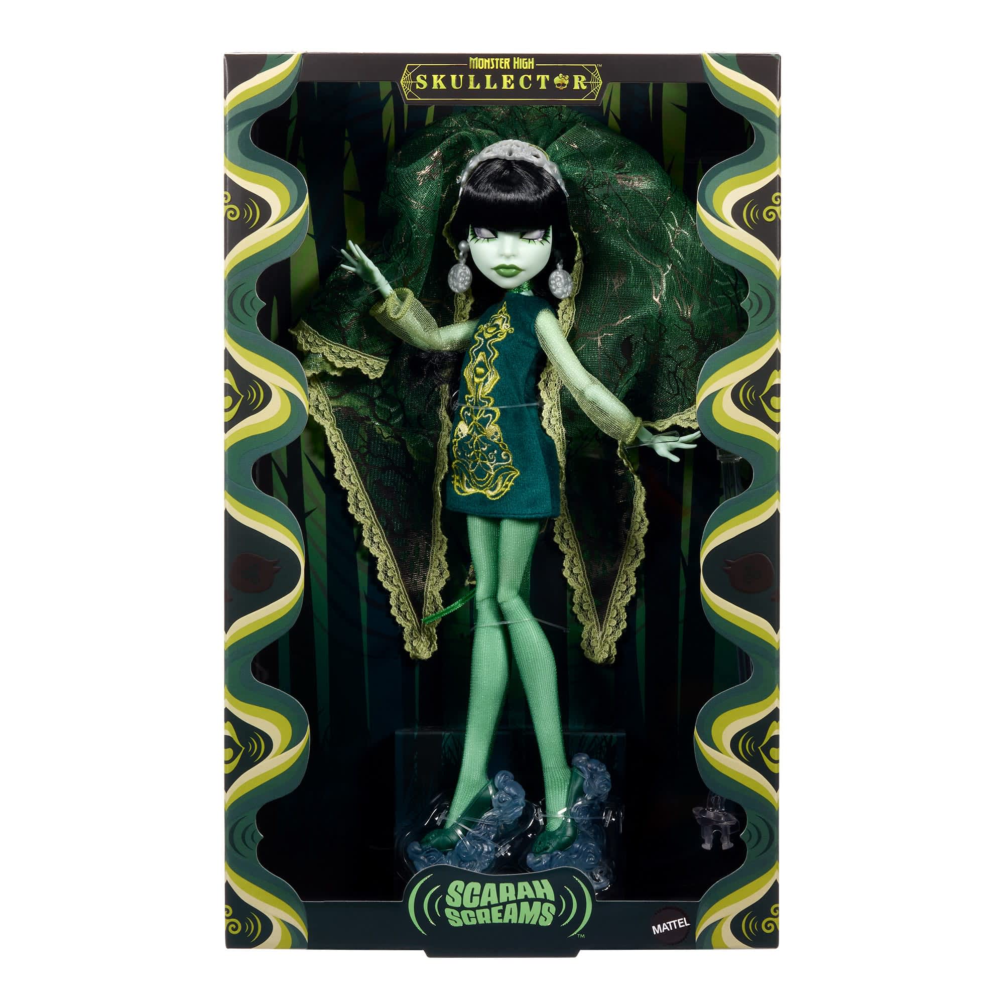 Monster High Skullector Scarah Screams Puppe 
