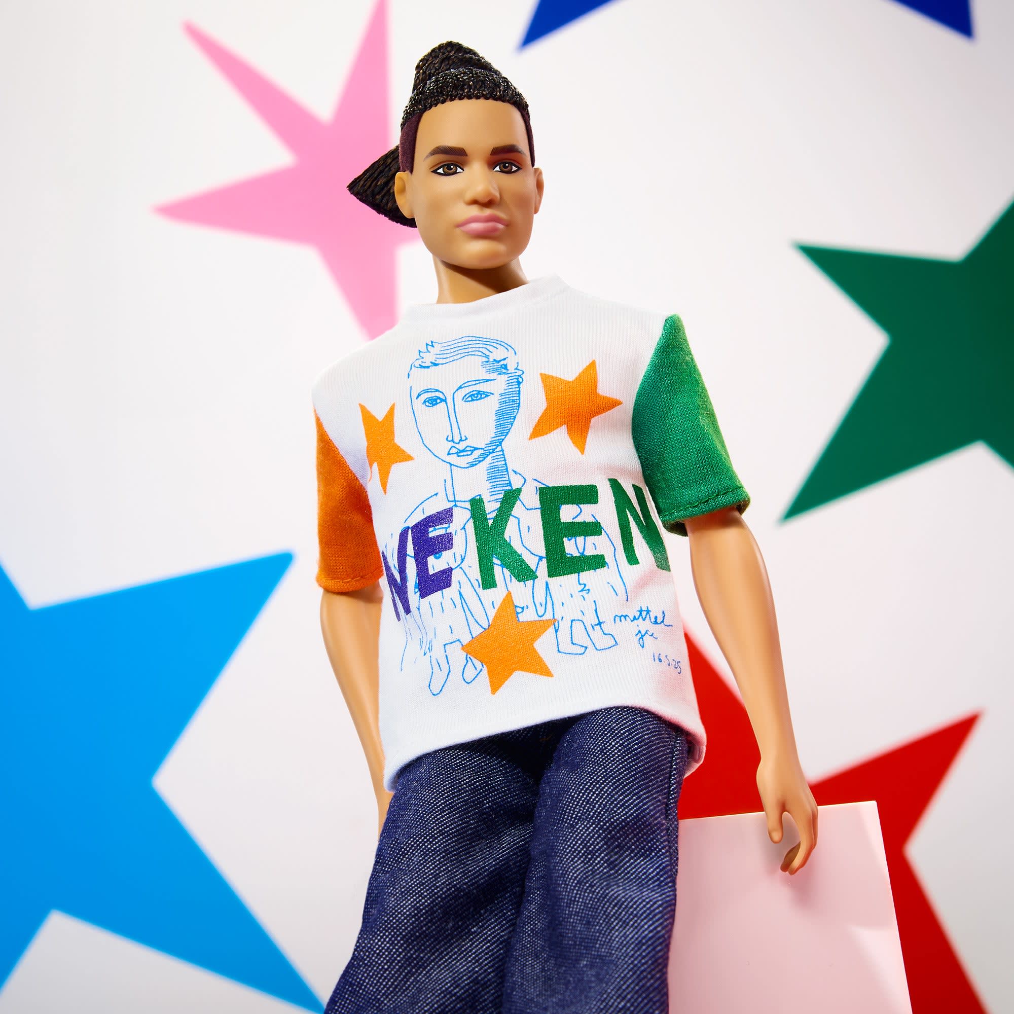 Ken x Jean-Charles de Castelbajac Doll