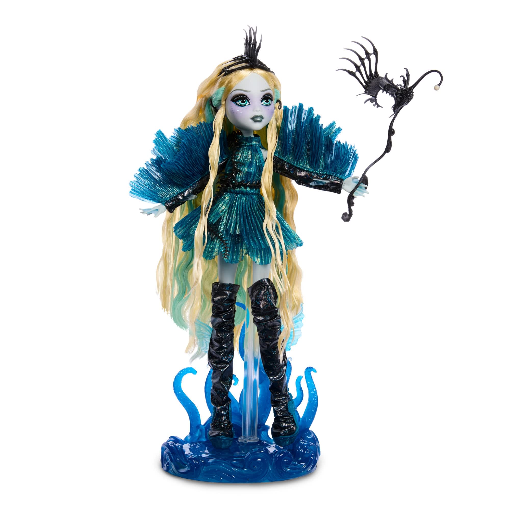 Monster High Skullector Ghouls Rule Lagoona Blue Doll