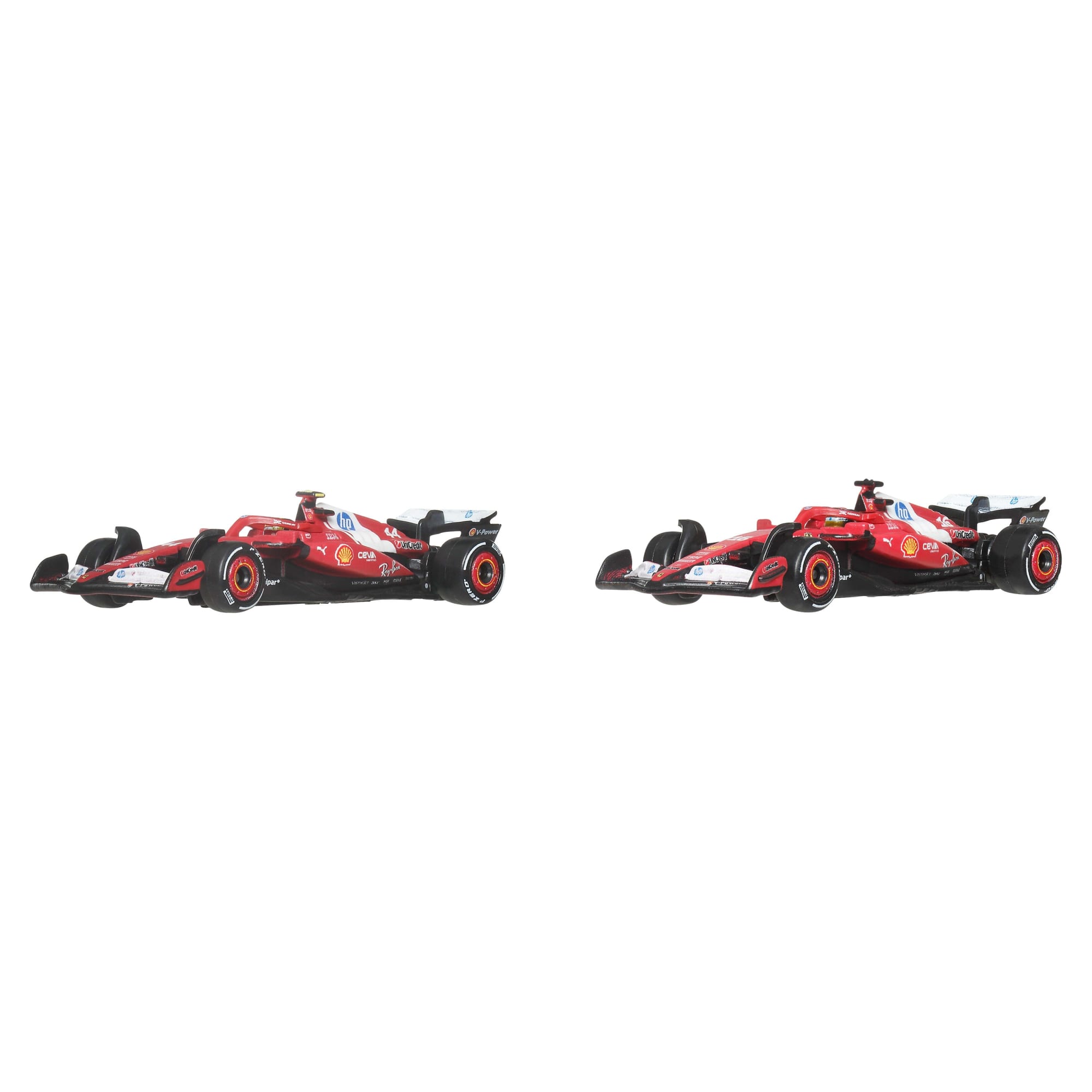 Hot Wheels Premium 2025 Formula 1® Scuderia Ferrari HP #44 Lewis Hamilton and #16 Charles Leclerc