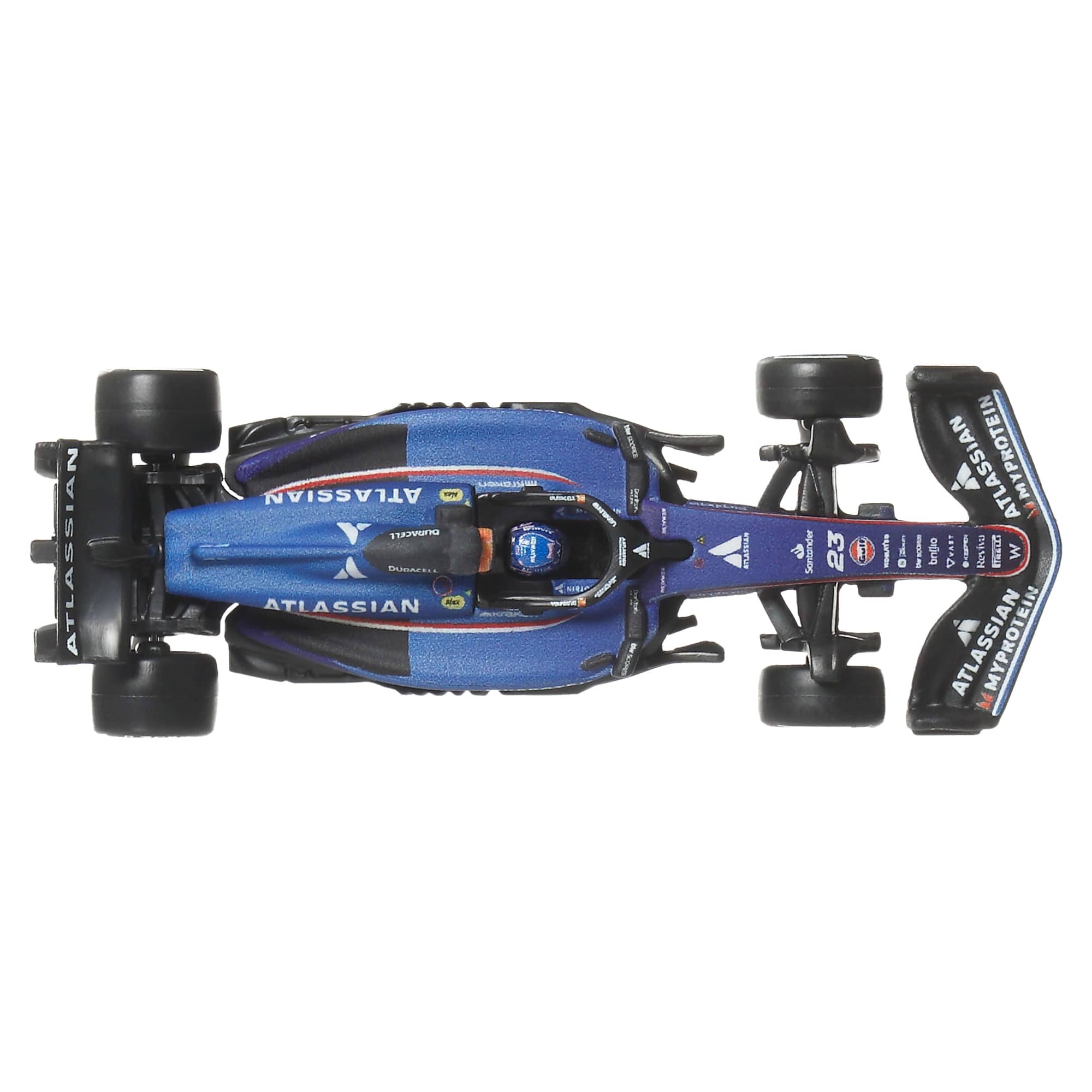 Hot Wheels Premium Atlassian Williams Racing 2025 Formula 1® Team #23 Alex Albon & Team #55 Carlos Sainz