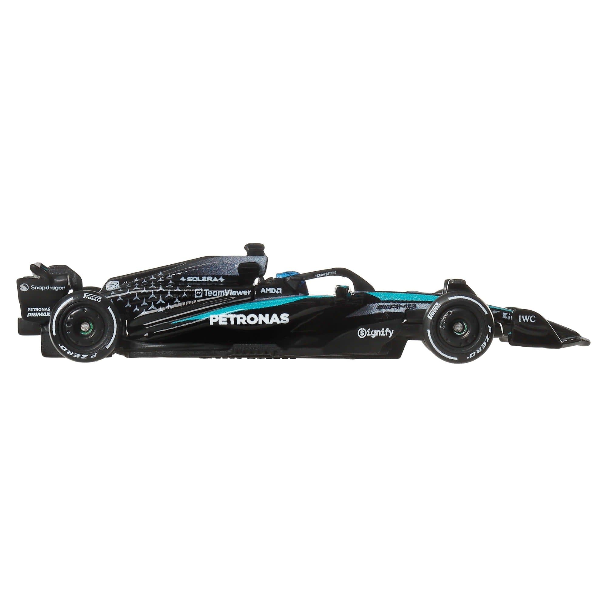 Hot Wheels Premium Mercedes 2025 Formula 1® Team #63 & Team #12