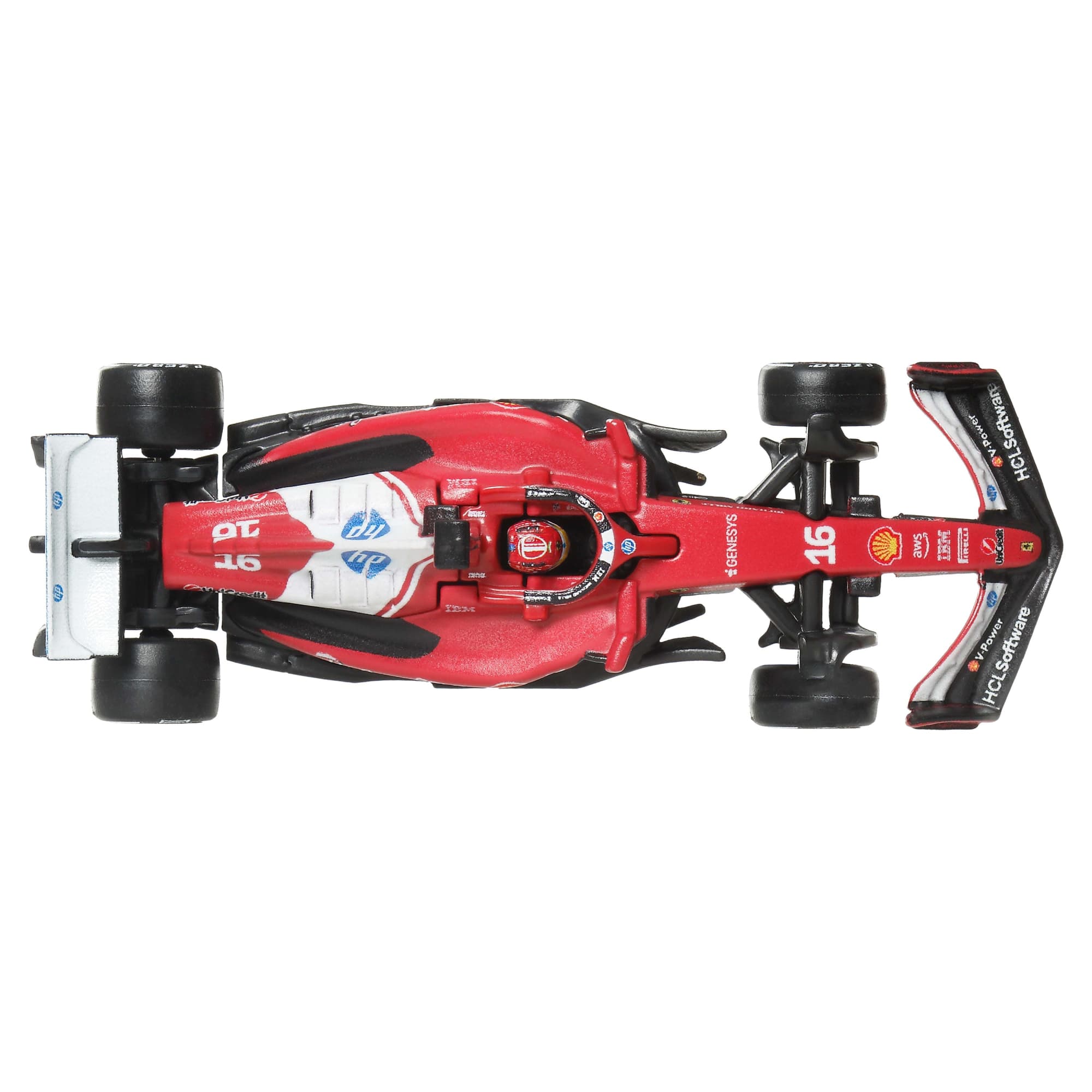 Hot Wheels 2025 Formula 1® Scuderia Ferrari HP Racing Team #16