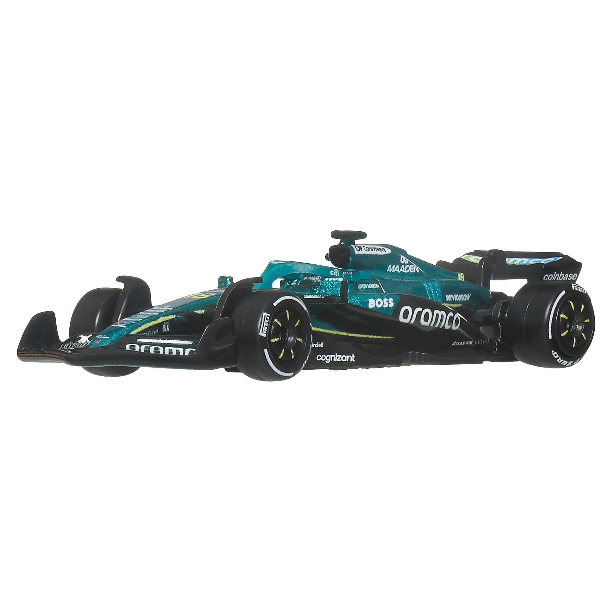 Hot Wheels Premium 2025 Formula 1® Aston Martin #18 Lance Stroll and #14 Fernando Alonso