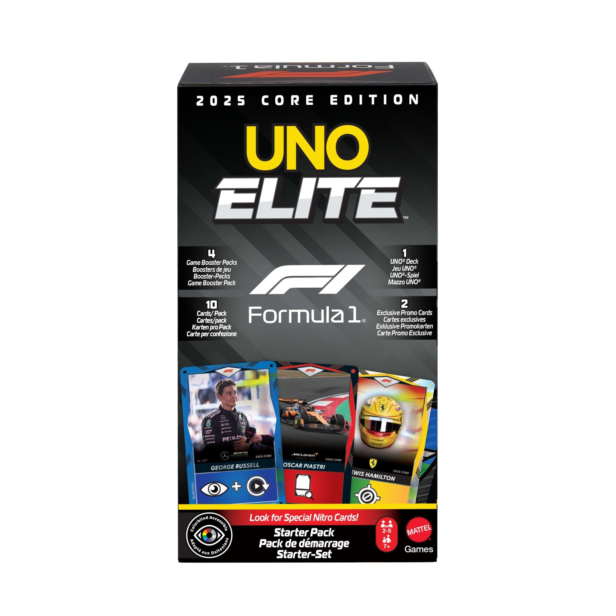 UNO Elite Formula 1® 2025 Core Edition Starter Pack