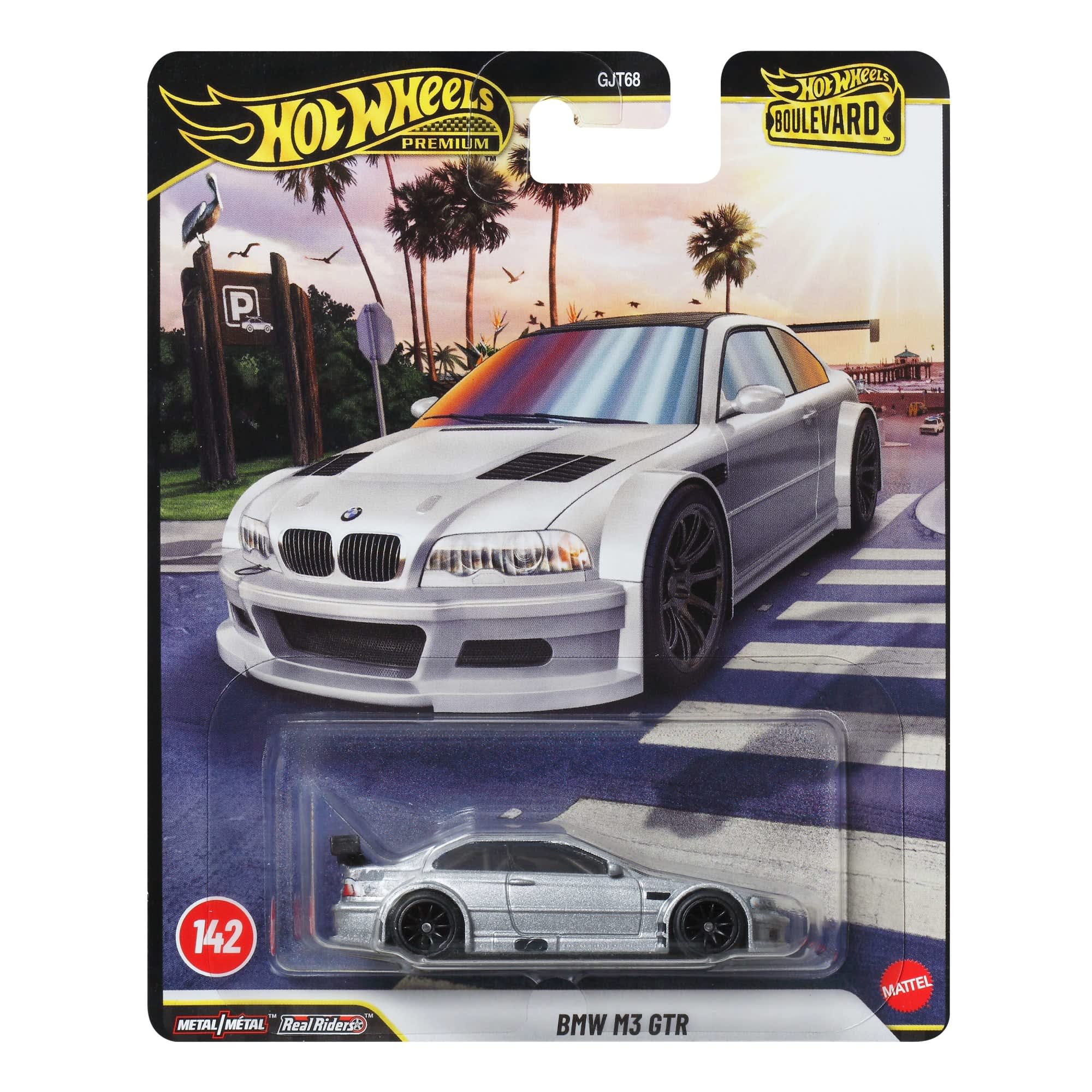 ホットウィール　ブールバード  M3 GTRシルバー JHW30 10台 Hot Wheels Premium Boulevard BMW M3 GTR | Mattel Creations
