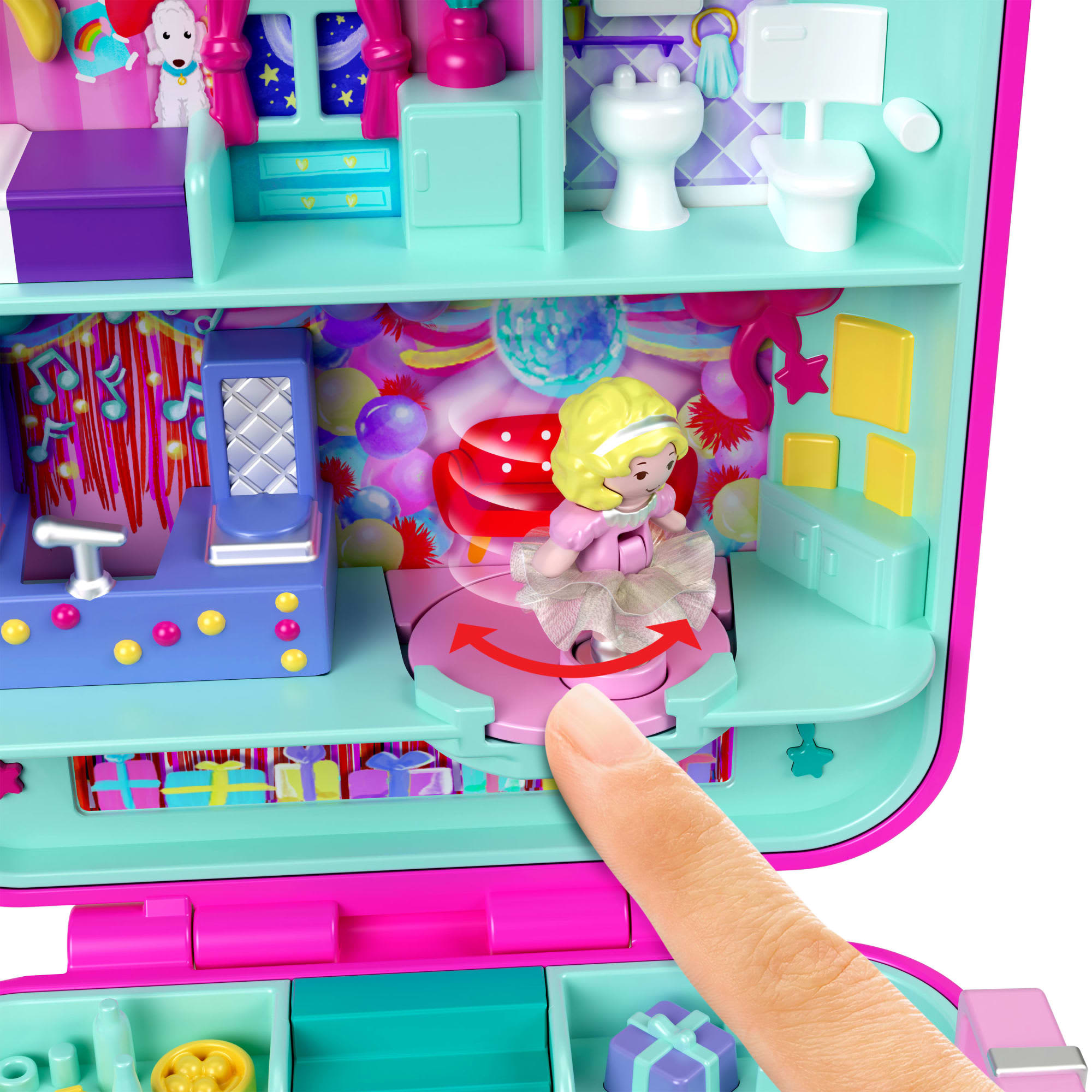 Polly Pocket Mattel 80th Anniversary Heritage Compact