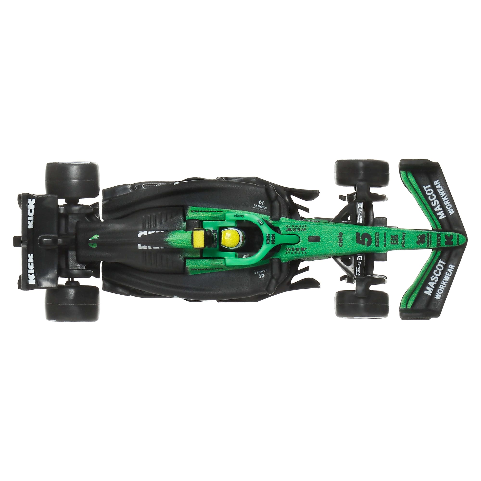 Hot Wheels Premium KICK Sauber 2025 Formula 1® Team #27 Nico Hülkenberg & Team #5 Gabriel Bortoleto
