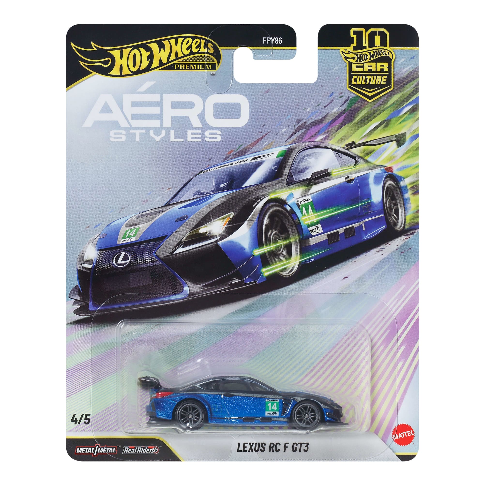 Hot Wheels Premium Car Culture Lexus RC F GT3