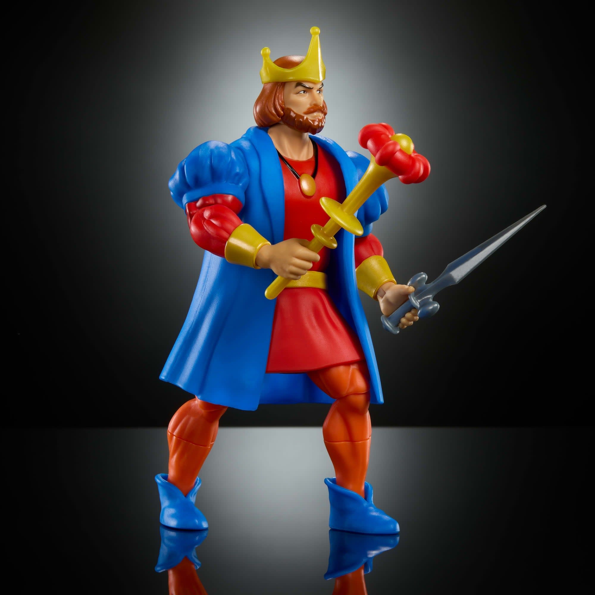 Masters of the Universe Origins Action Figure Cartoon Collection King Randor Action Figure