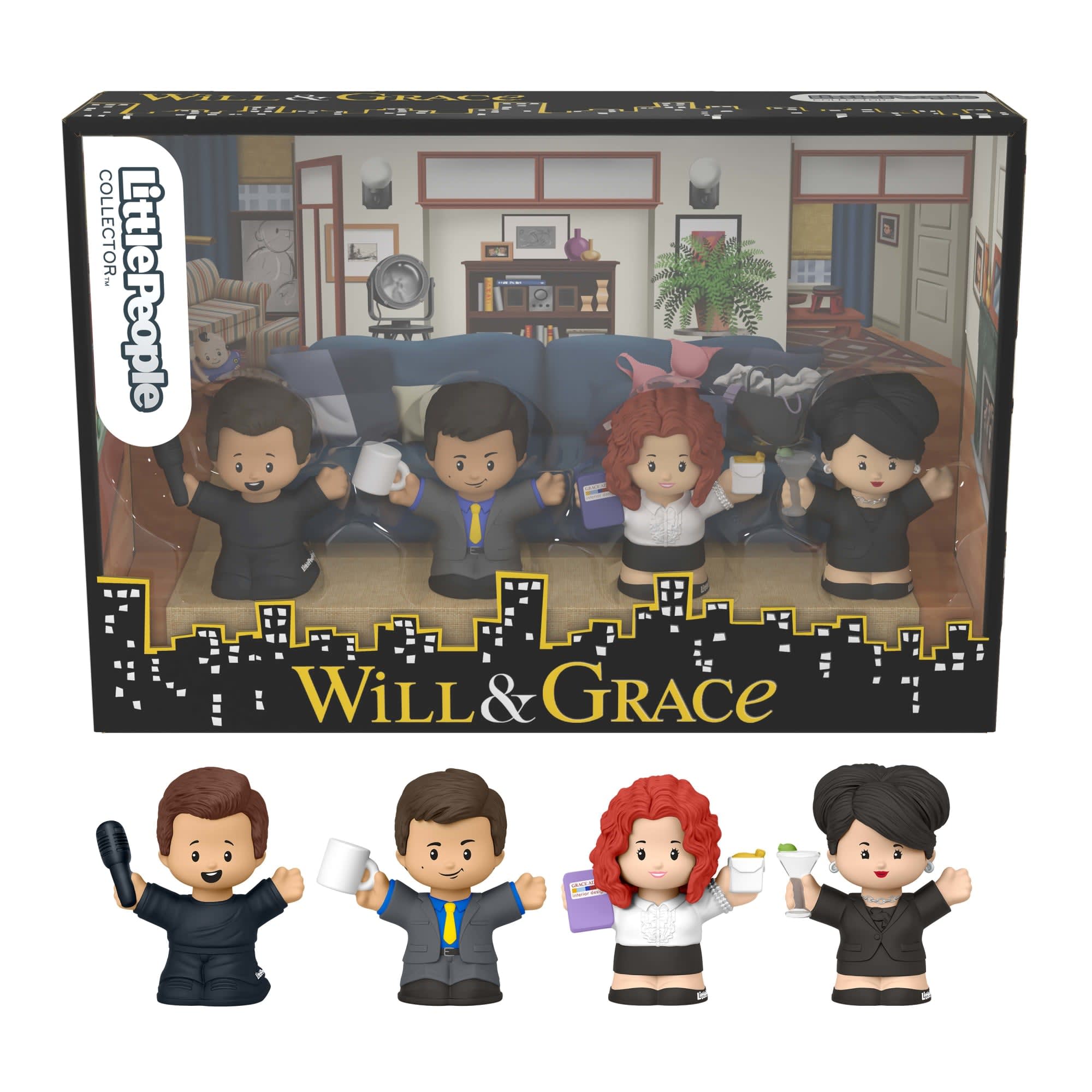 Little People Collector Will and Grace TV Series Special Edition Set