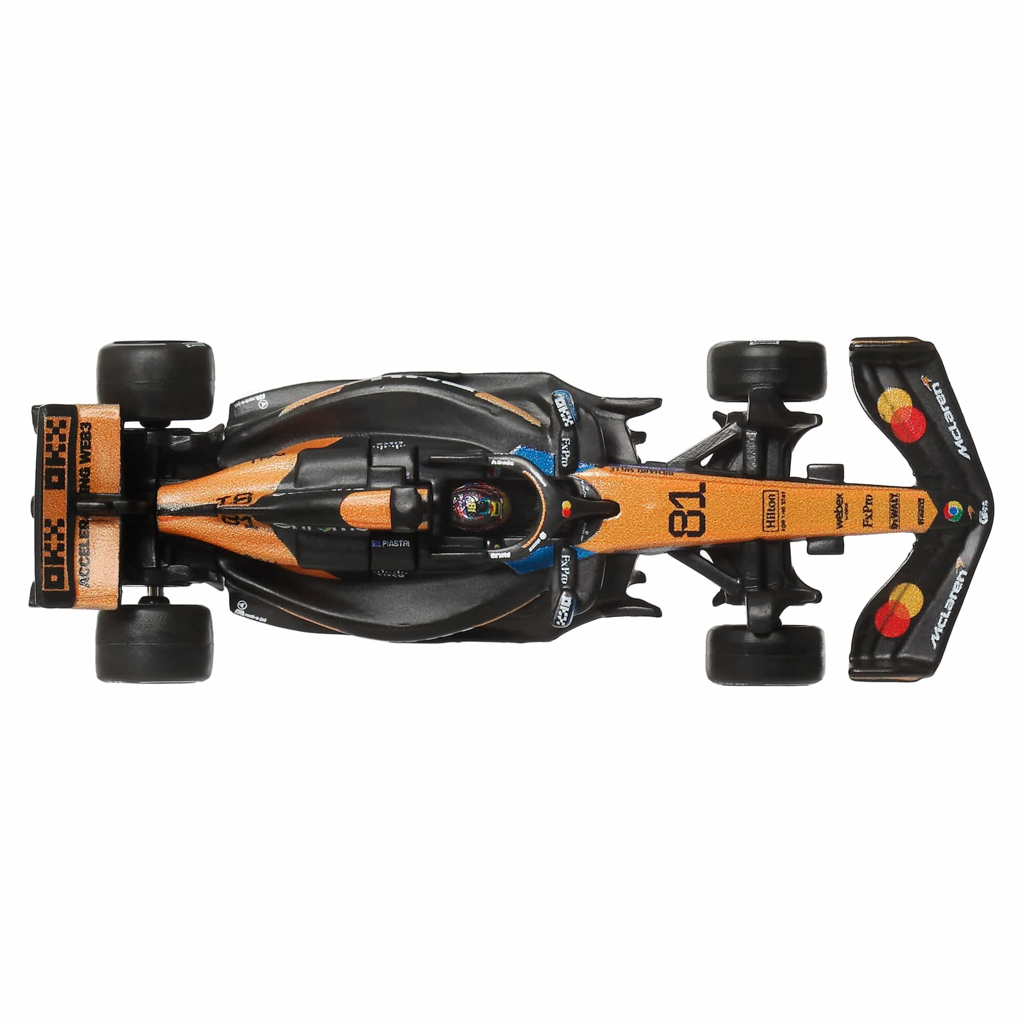 Hot Wheels Premium McLaren 2025 Formula 1® Team #81 & Team #4