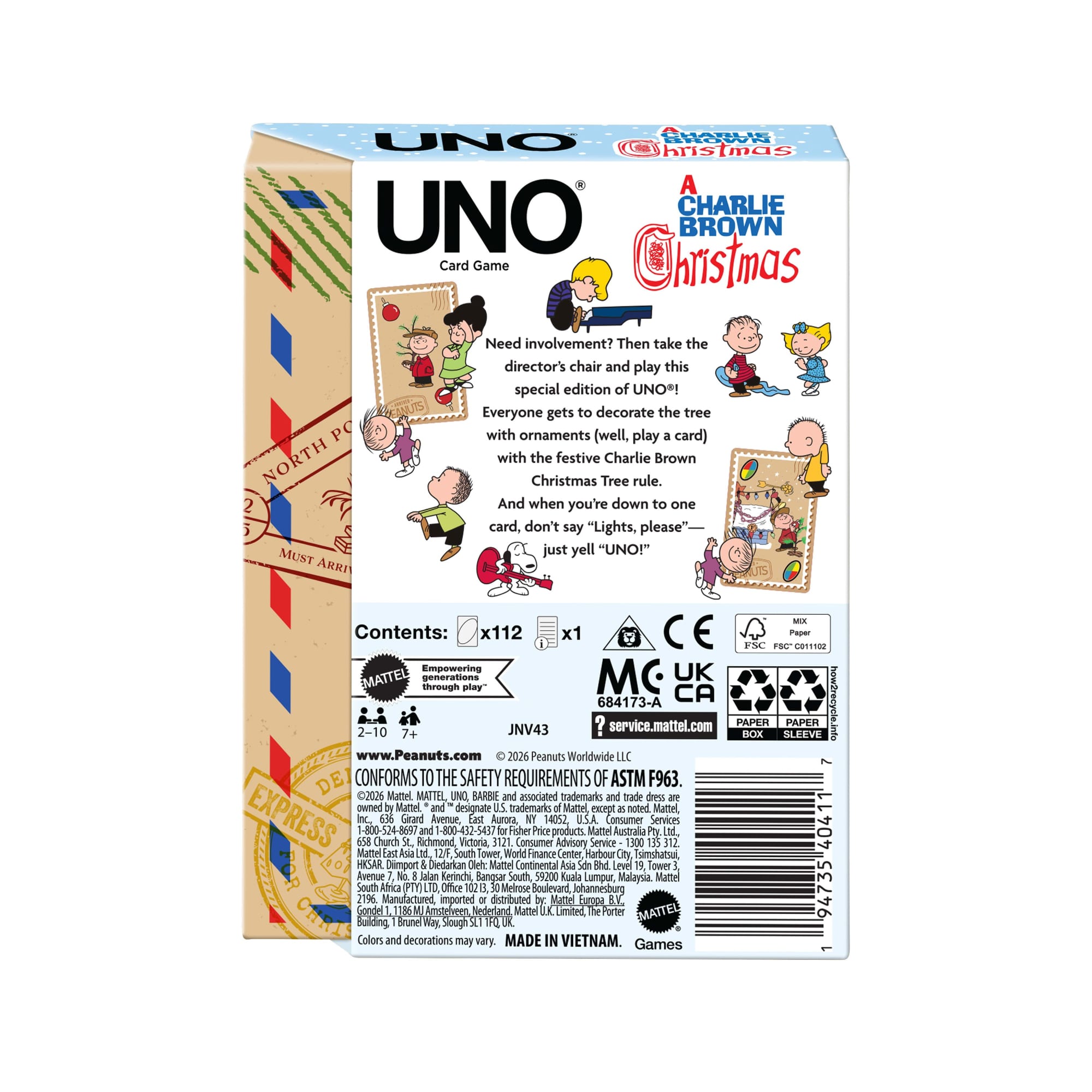 UNO Fandom A Charlie Brown Christmas