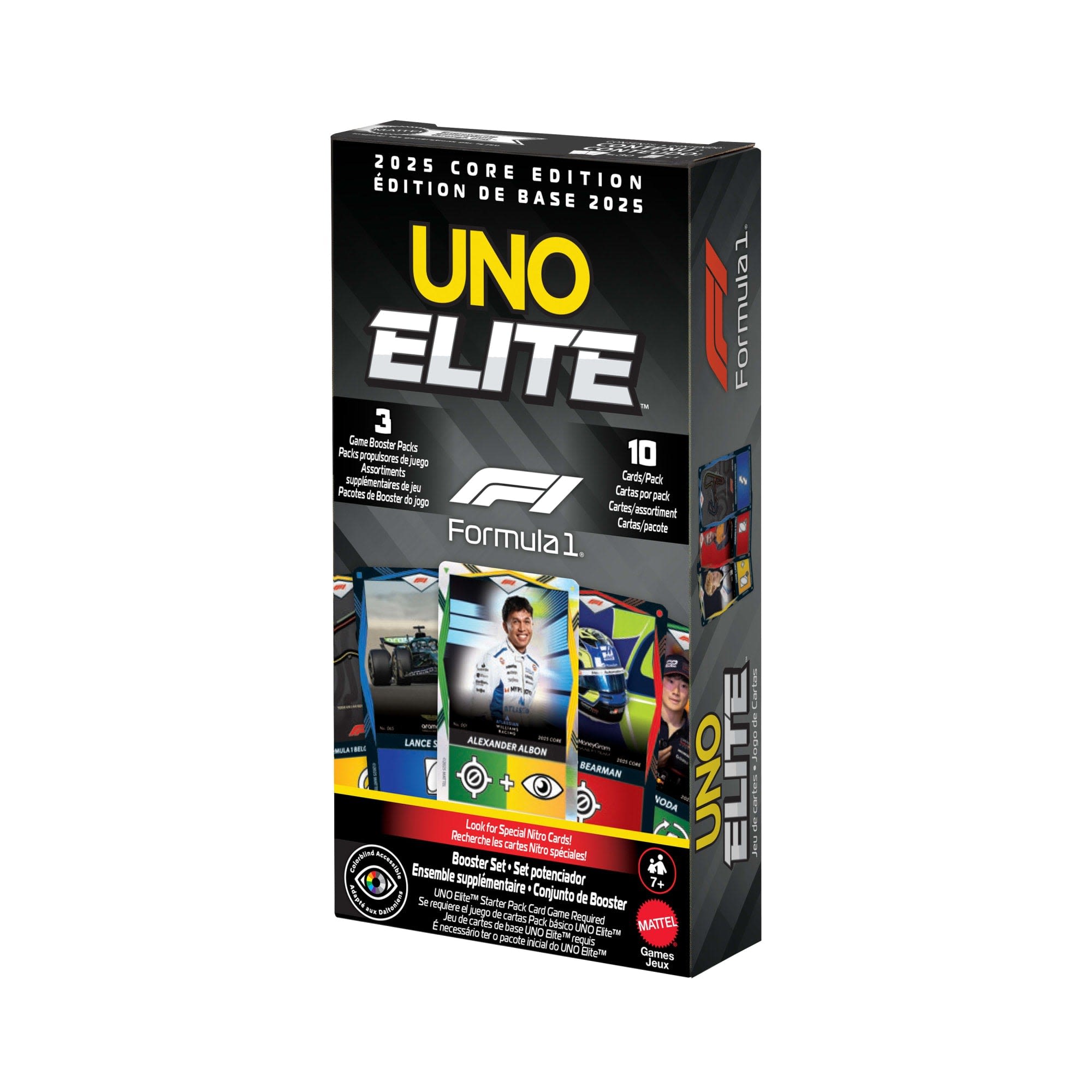 UNO Elite™ Formula 1® 2025 Core Edition Booster Set