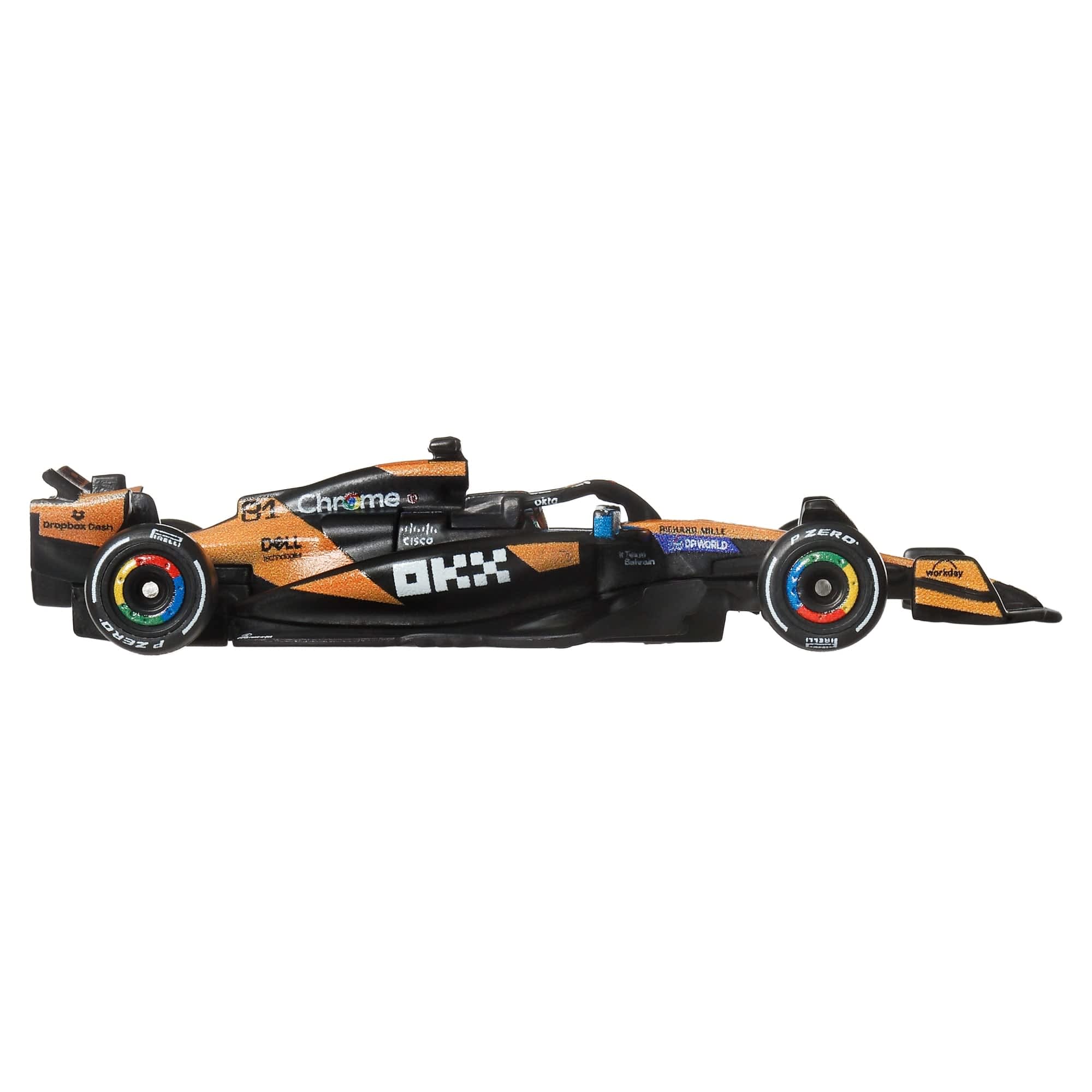 Hot Wheels Premium McLaren 2025 Formula 1® Team #81 & Team #4