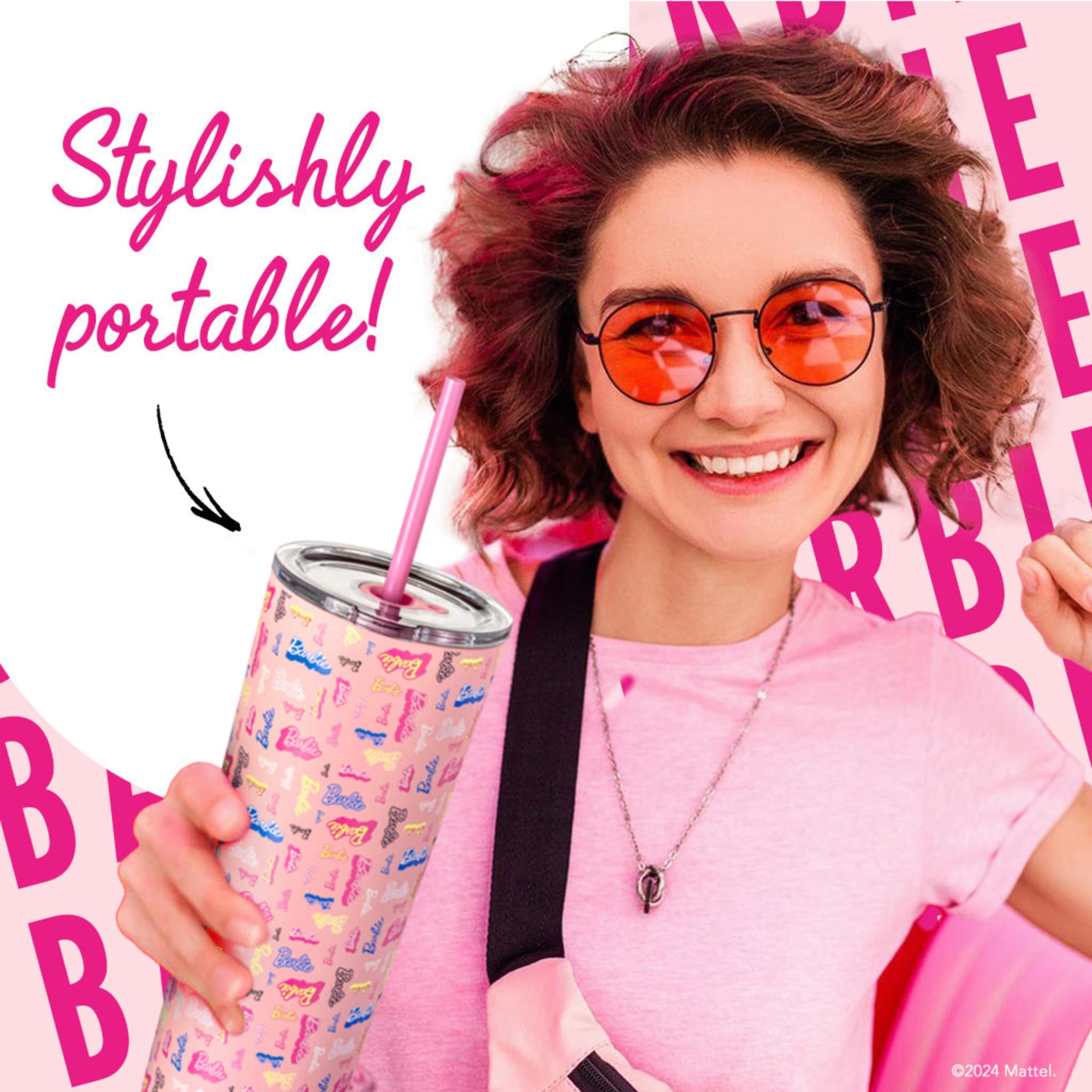 Barbie™ Shine Bright Tumbler - 24 Oz