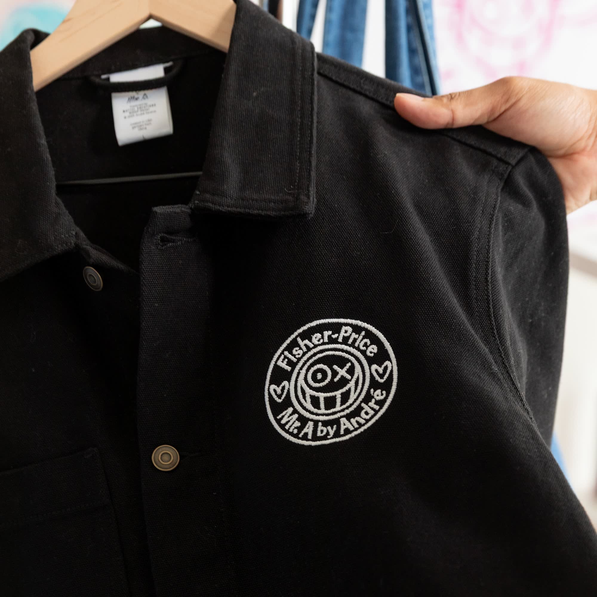 Fisher Price x André Saraiva Black Chore Jacket