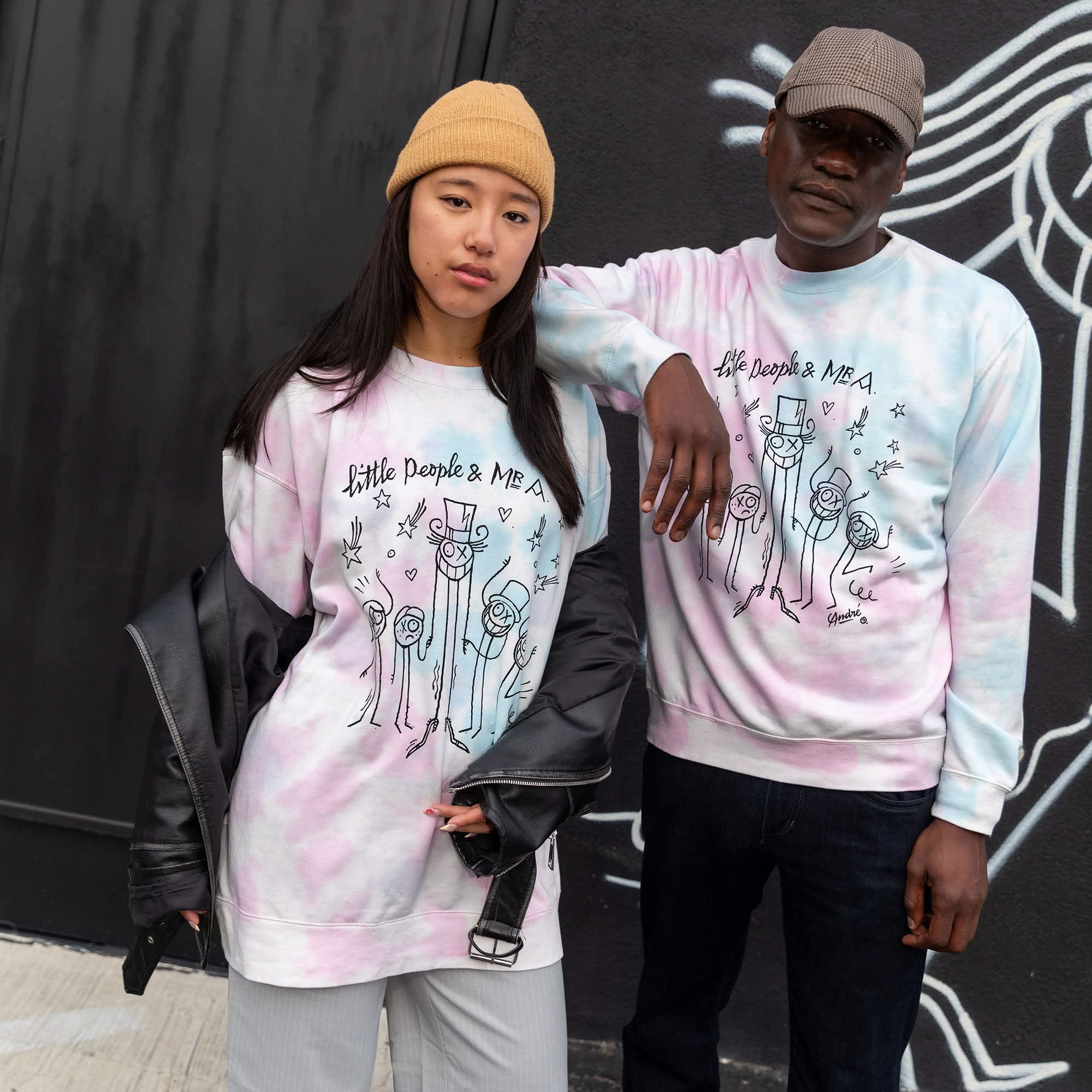 Fisher Price x André Saraiva Multi Tie Dye Sweatshirt